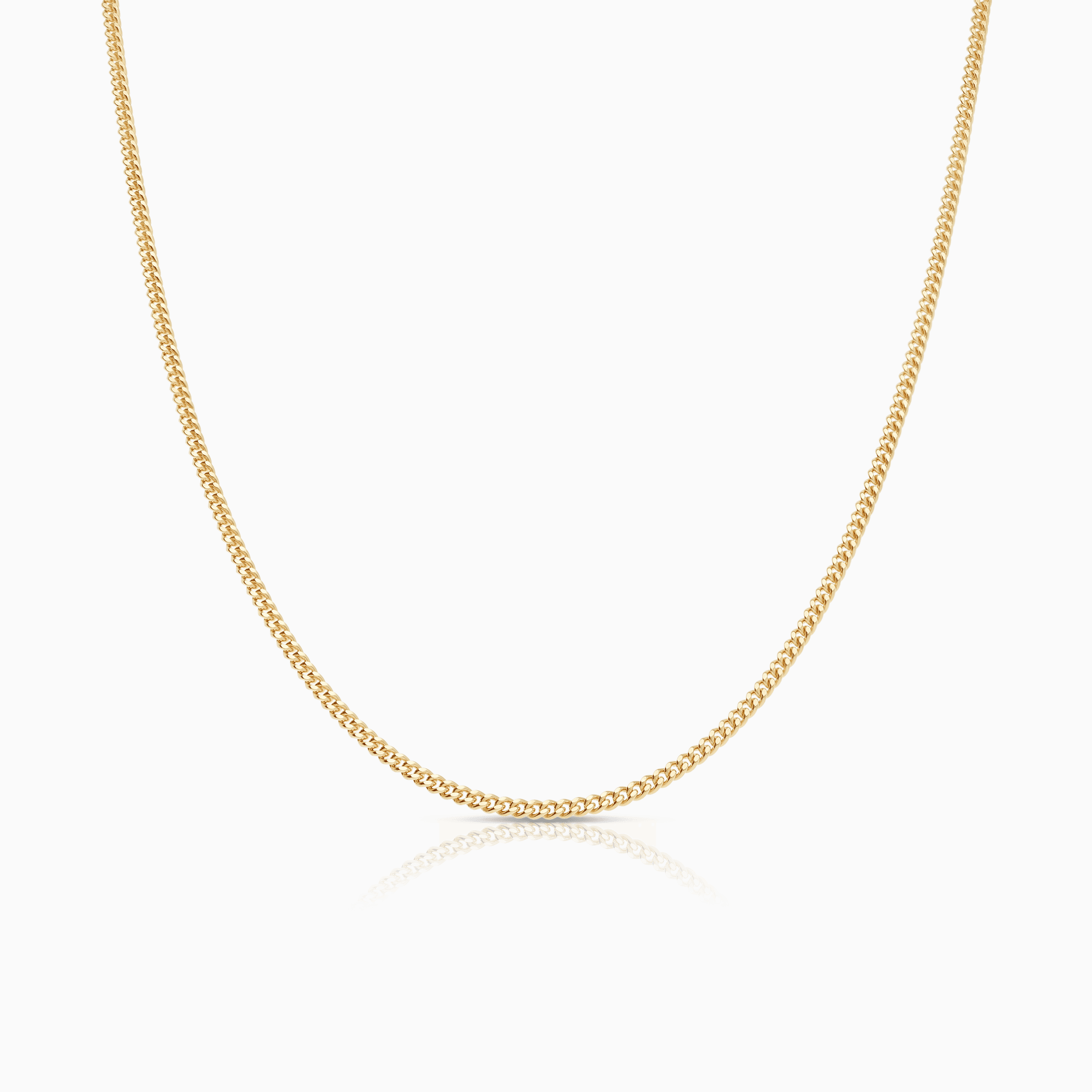 Pansarkedja 42,5cm 18K guld