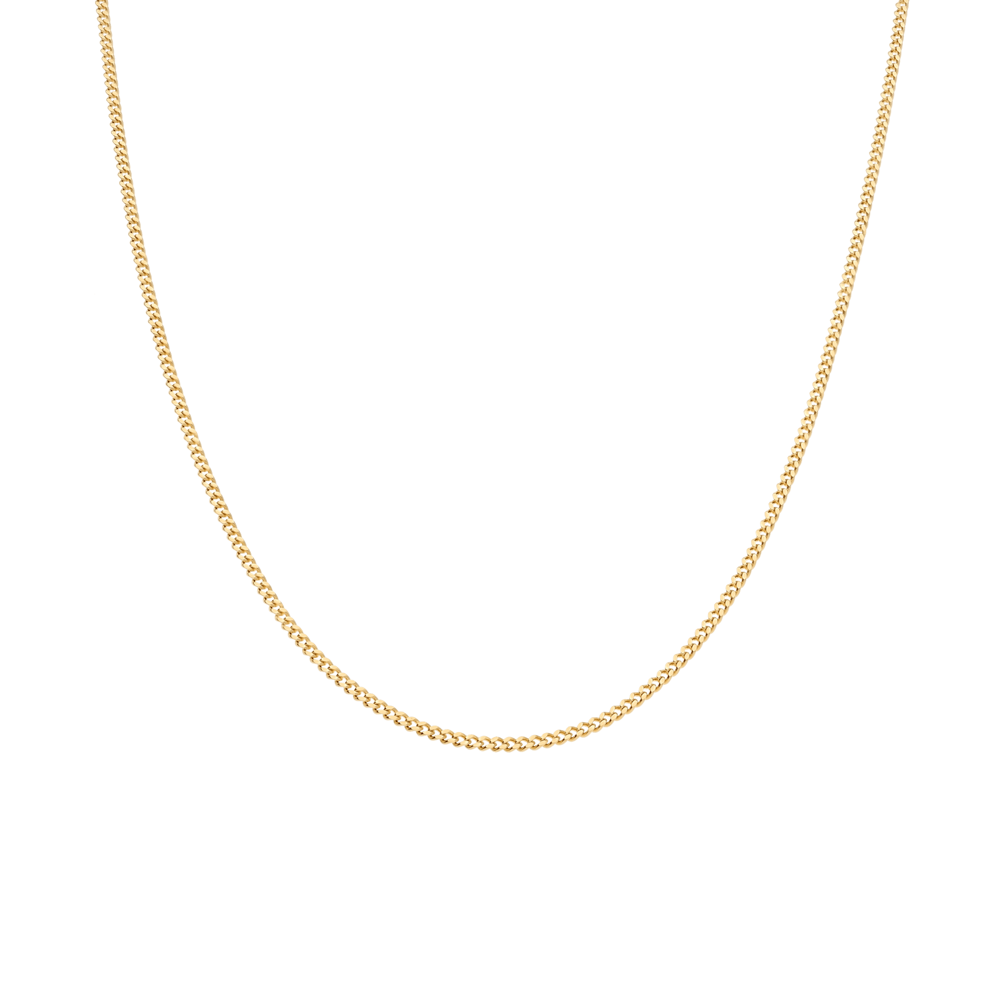 Curb chain 48cm 18K gold