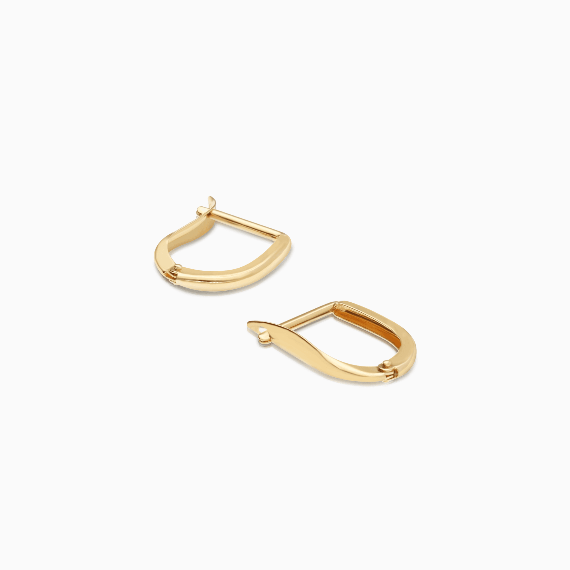 Gold Hoop Earrings 0.56g 18K Gold