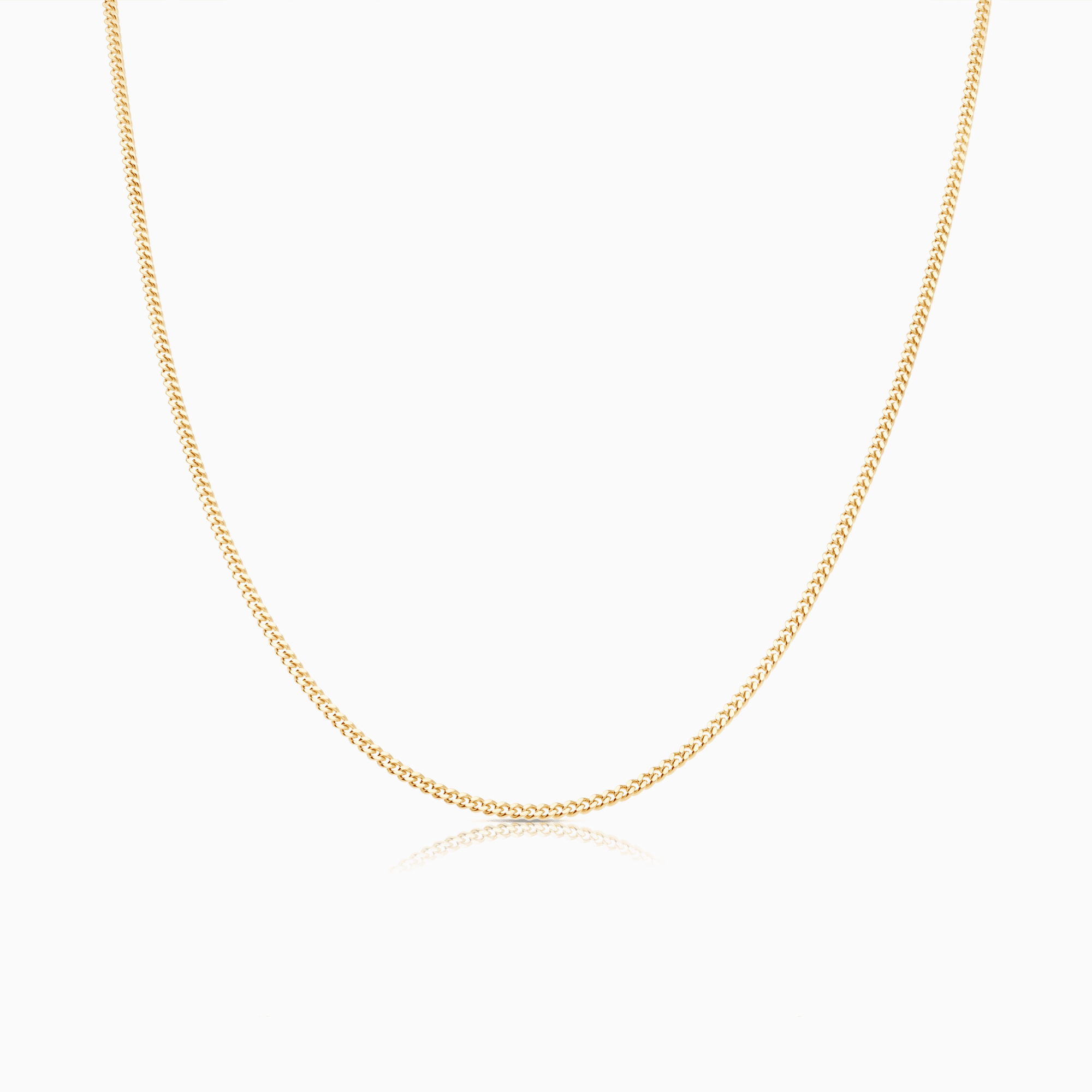 Pansarkedja 43,5cm 18K guld