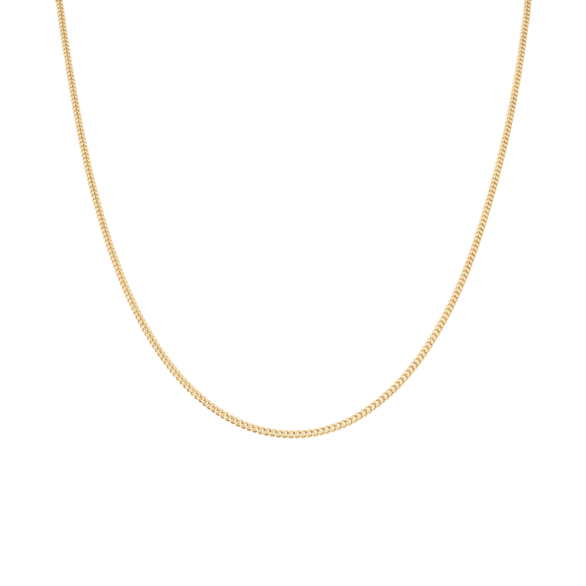 Pansarkedja 42cm 18K guld