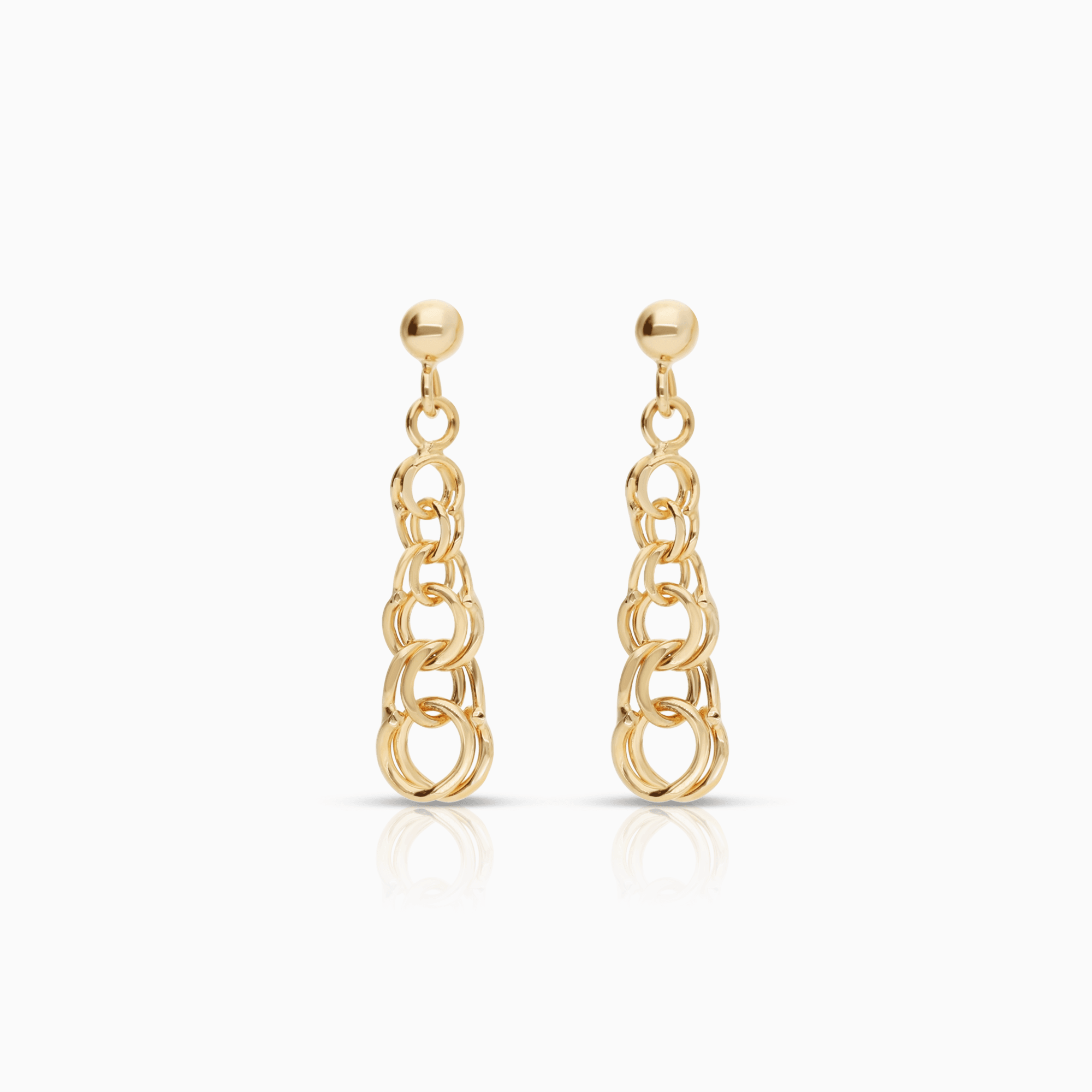Bismarck earrings 1.56g 18K gold