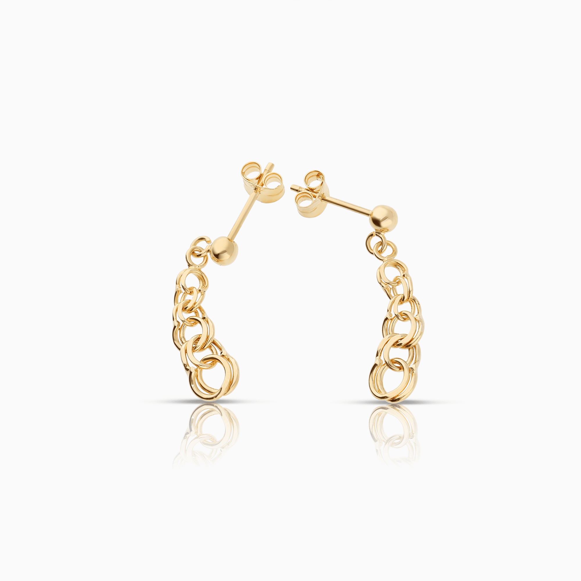 Bismarck earrings 1.56g 18K gold