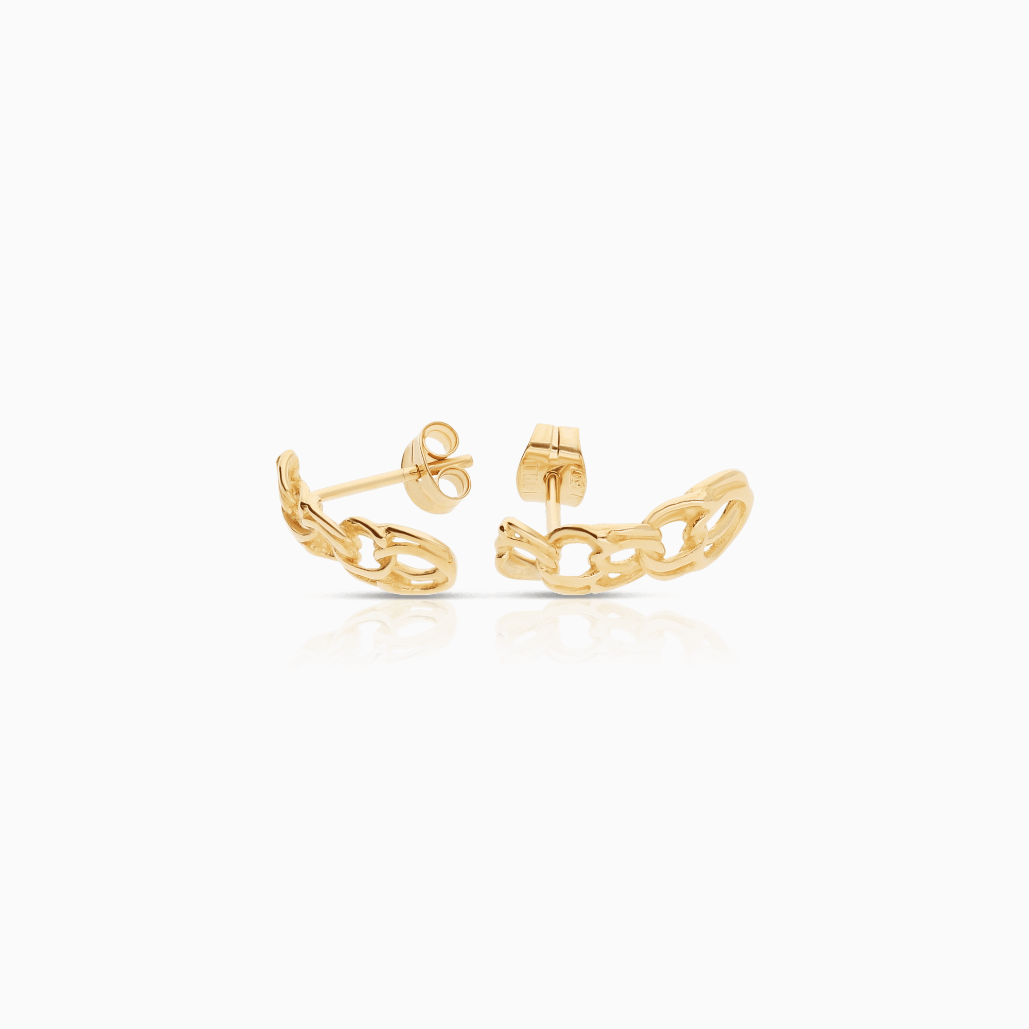 Bismarck earrings 1.45g 18K gold