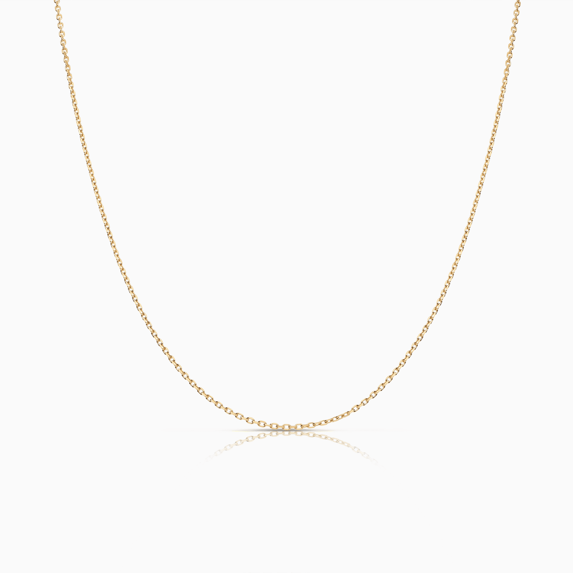 Cable Chain 40cm 18K Gold