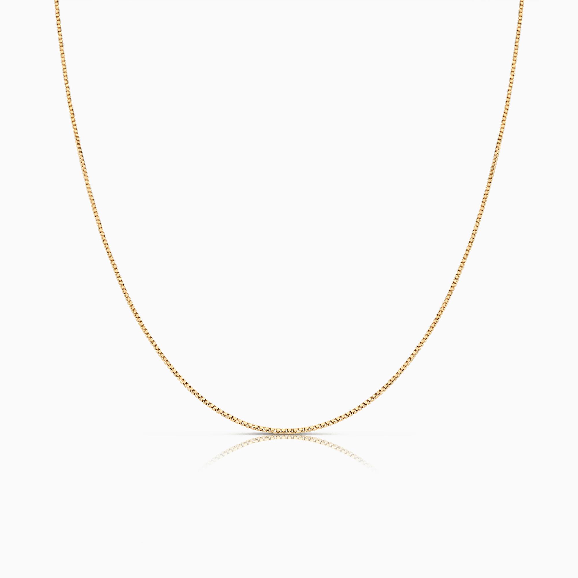 Venezialänk 42cm 18K guld