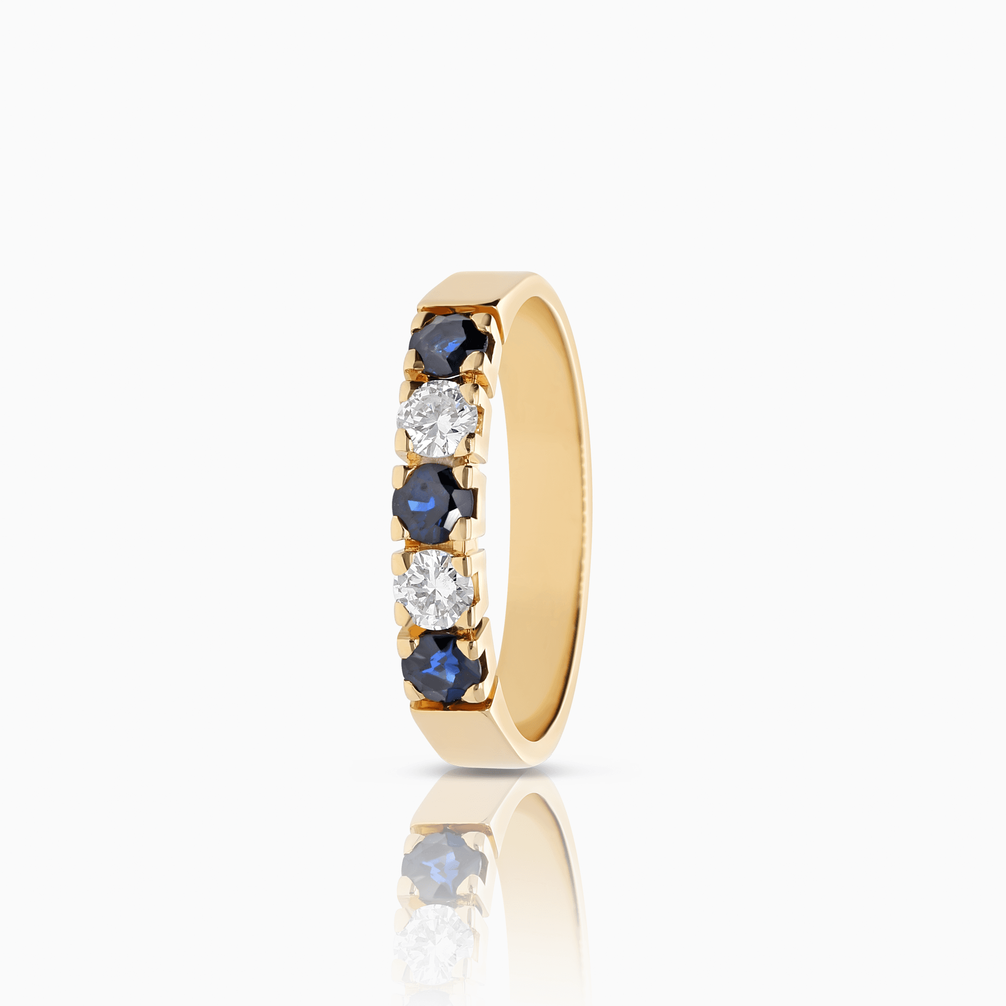 Alliansring 0,48ct 18K guld