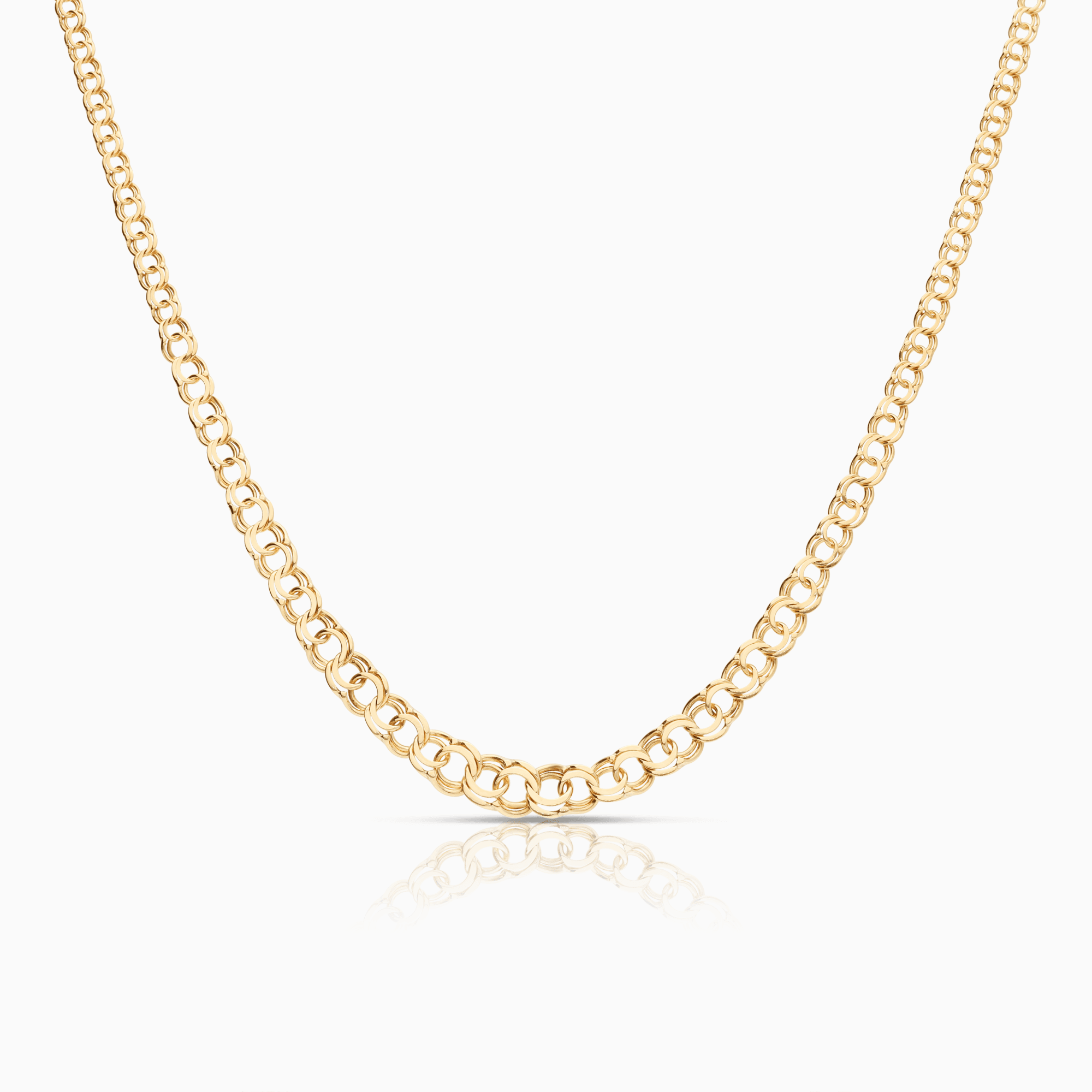 Bismarck necklace 9.10g 18K gold