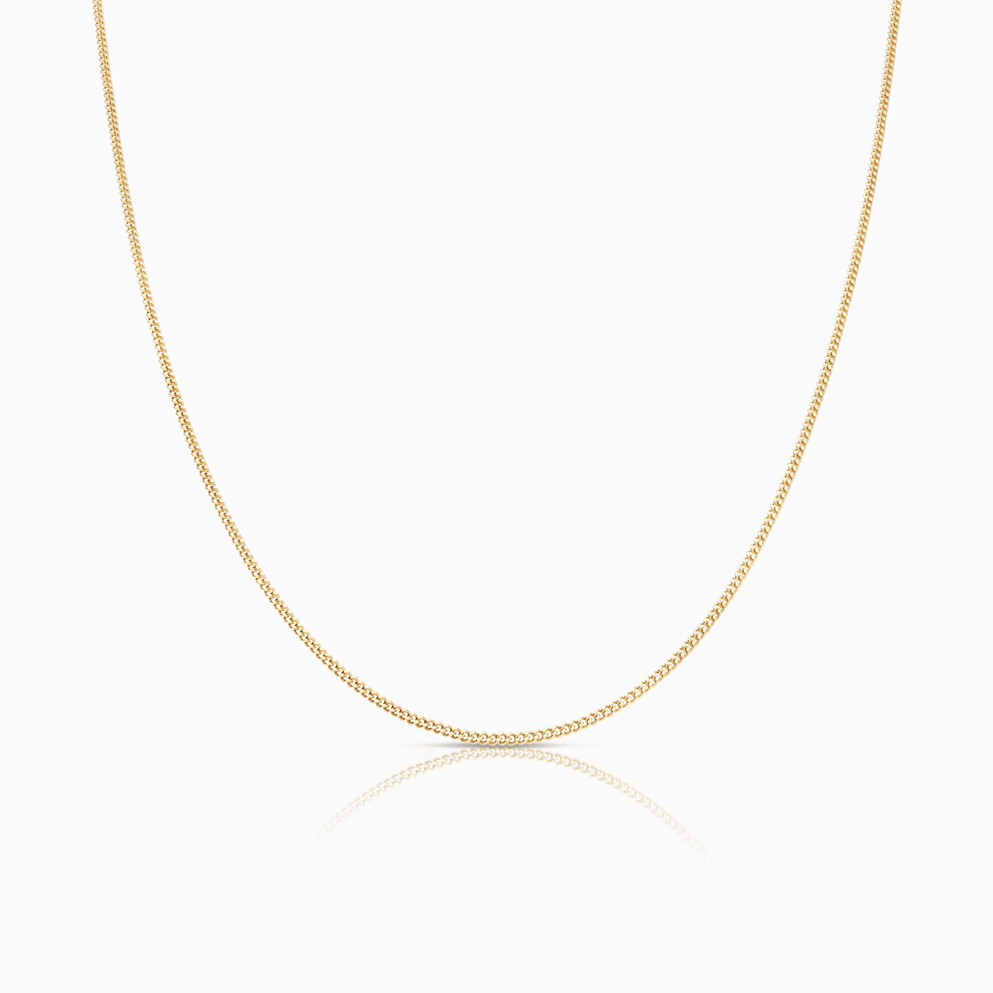 Pansarlänk 38cm 18K guld