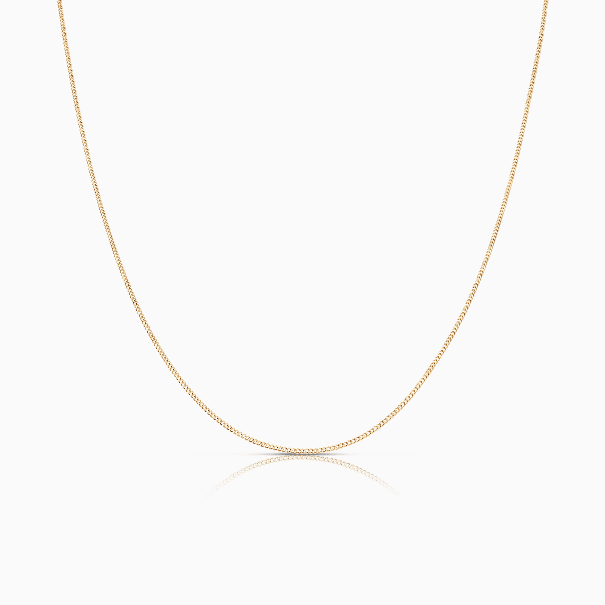Pansarkedja 36cm 18K guld