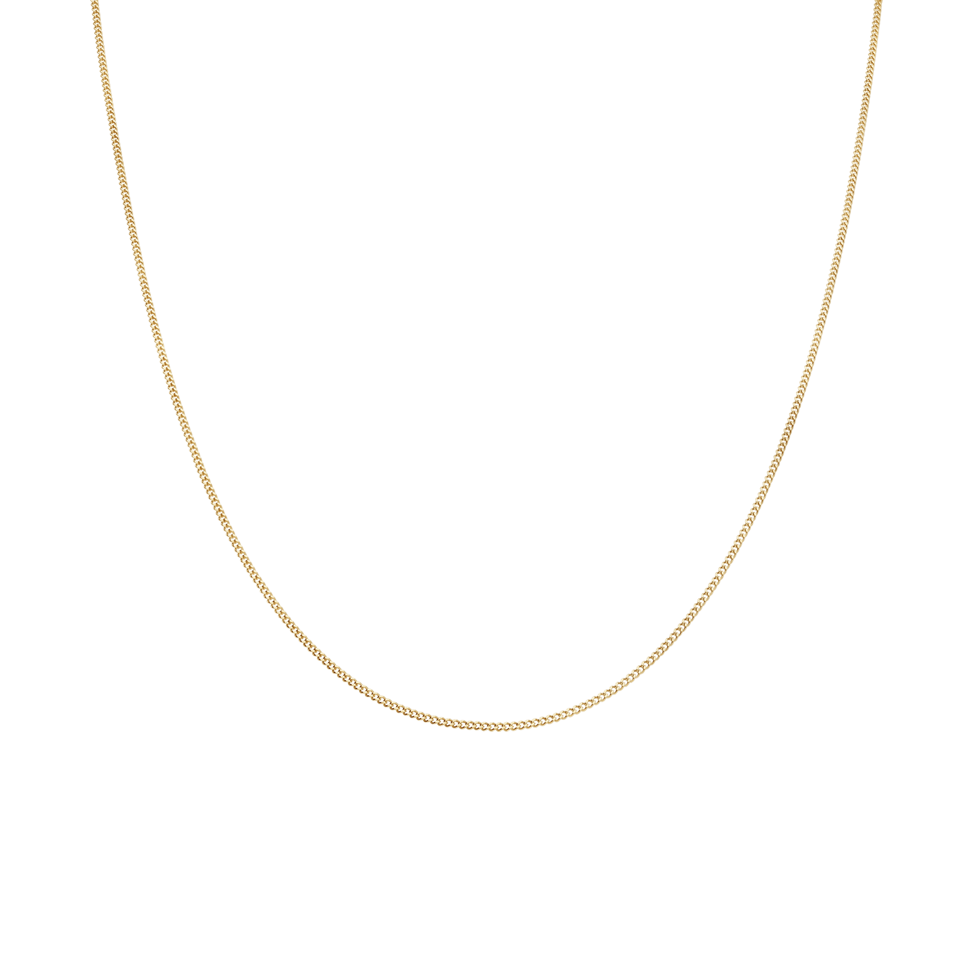 Curb chain 42cm 18K gold