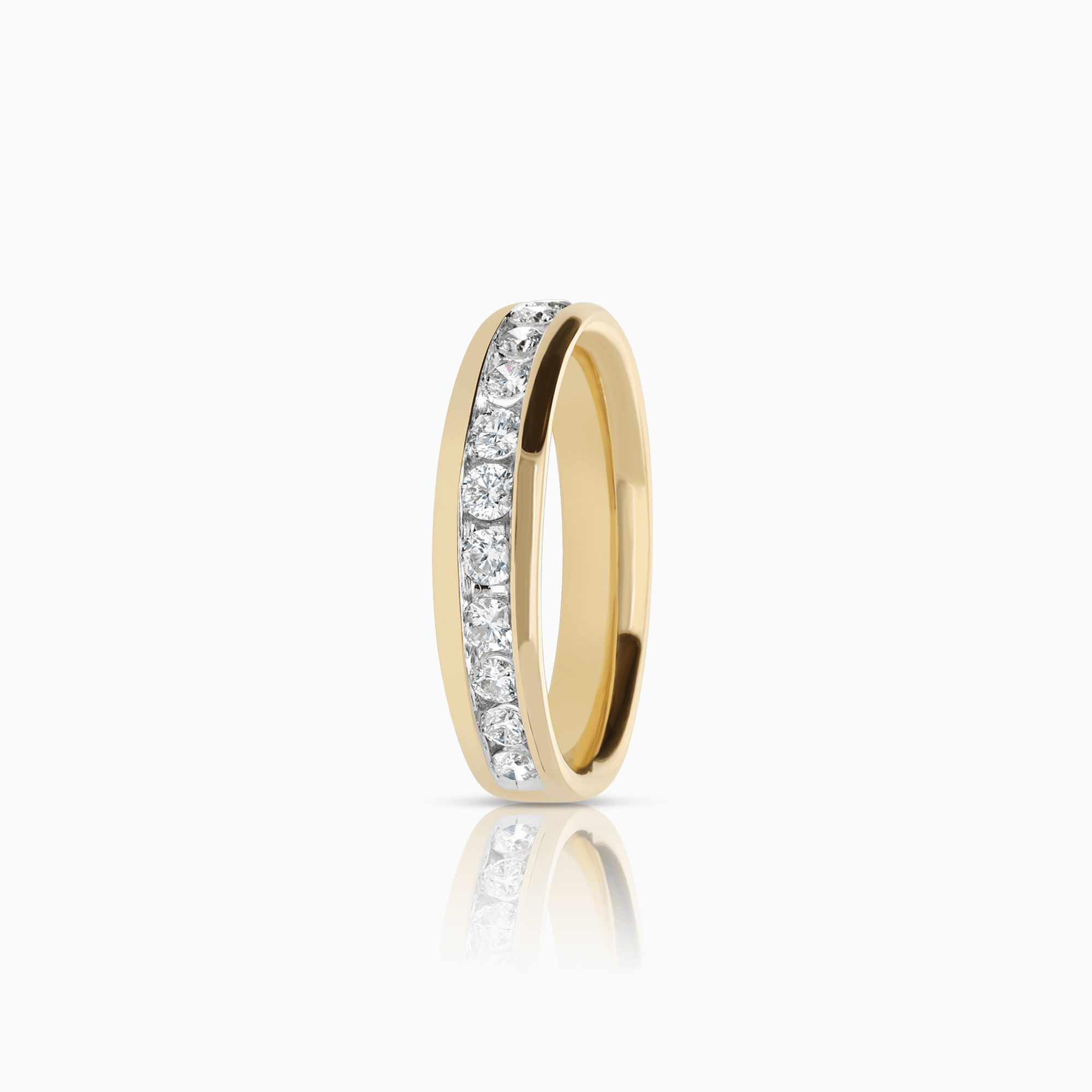 Alliansring 0,45ct 18K guld