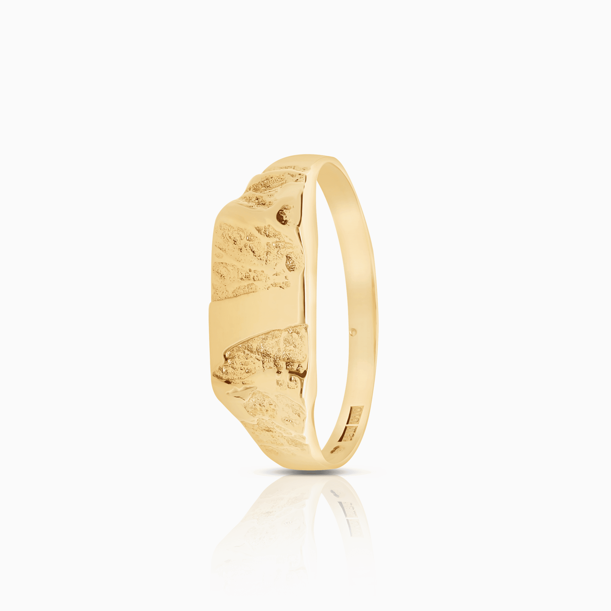 Signet ring 3.15g 18K gold