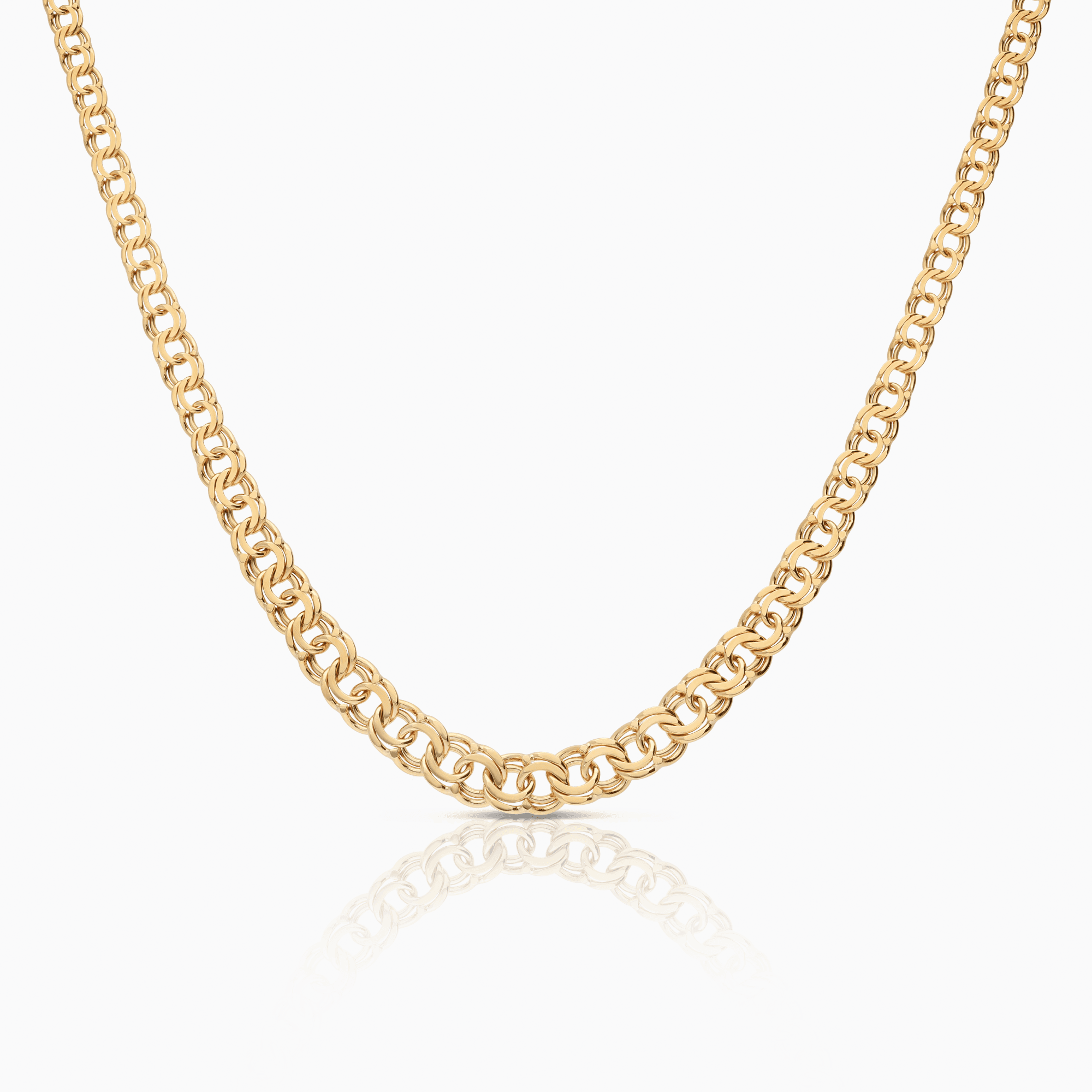 Bismarck halsband 17,88g 18K guld