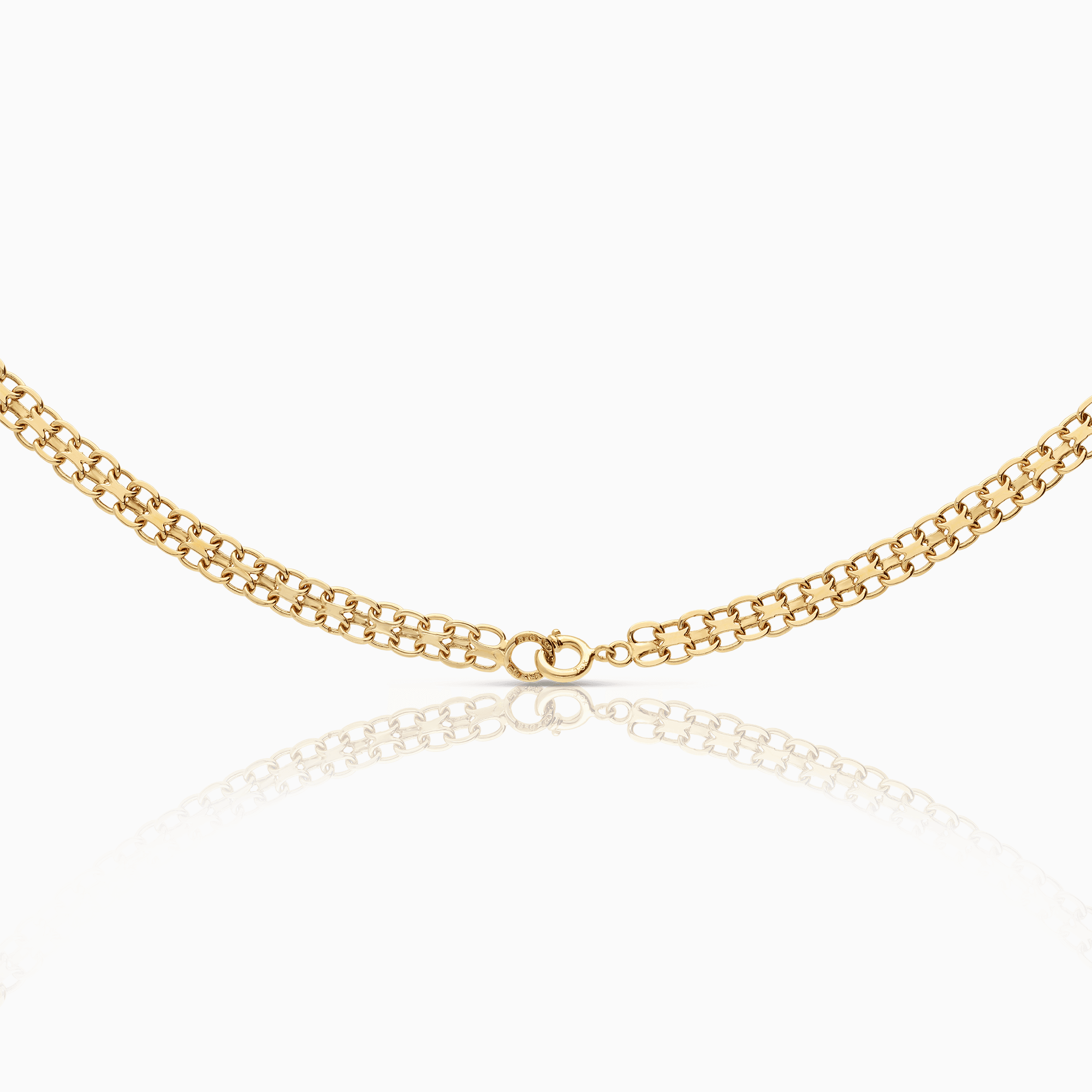 X-Link Necklace 29.40g 18K Gold