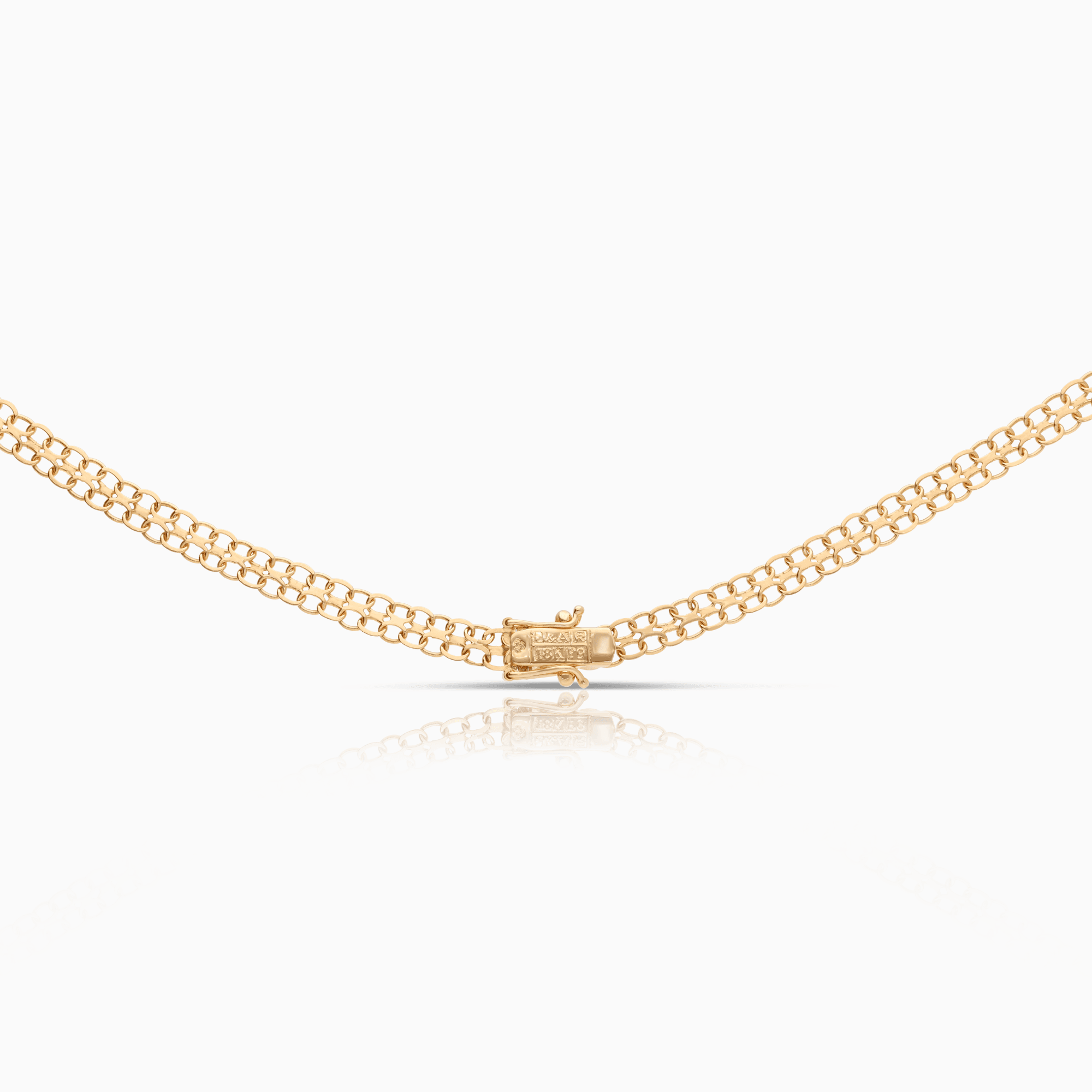 X-link necklace 10.21g 18K gold