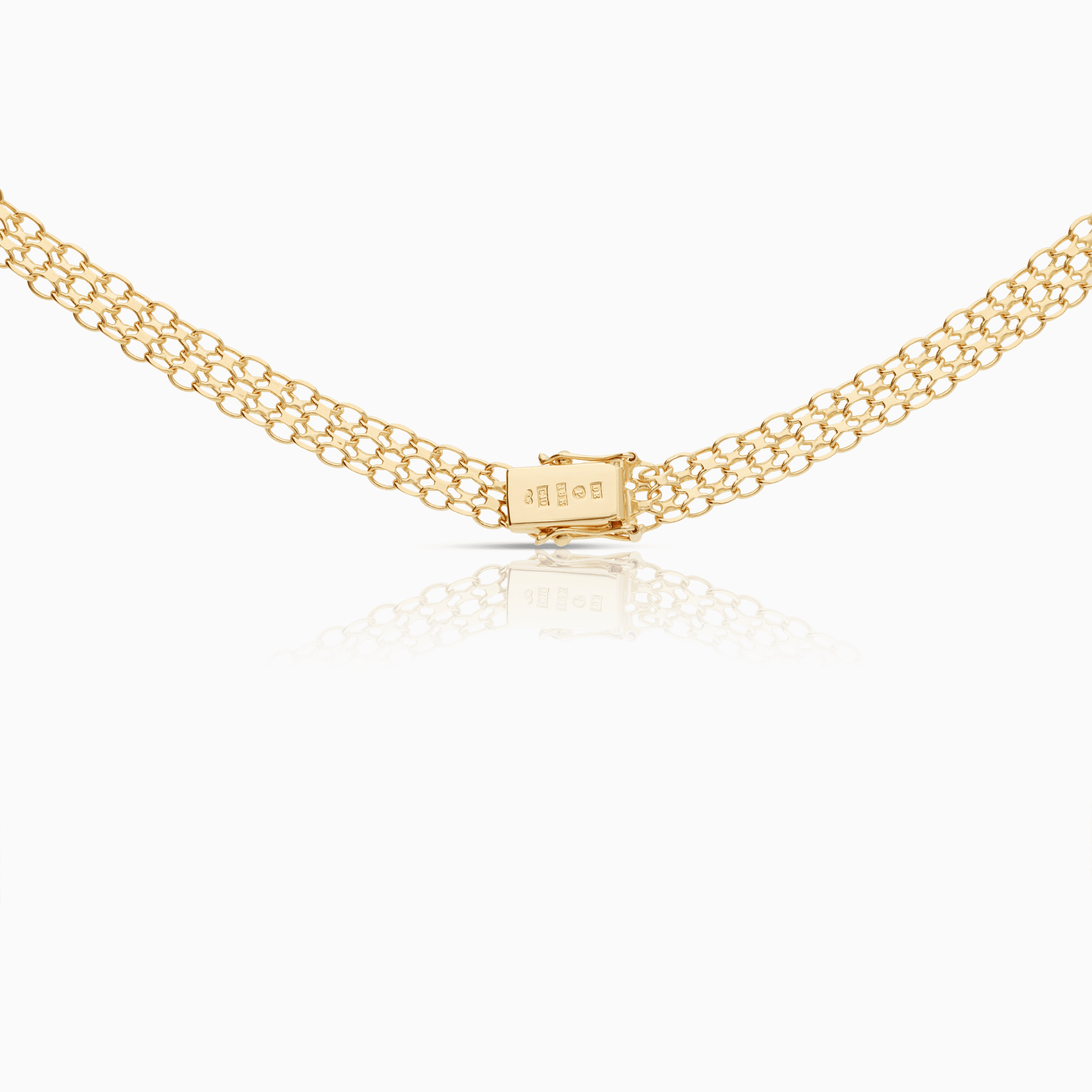 X-link necklace 18.14g 18K gold