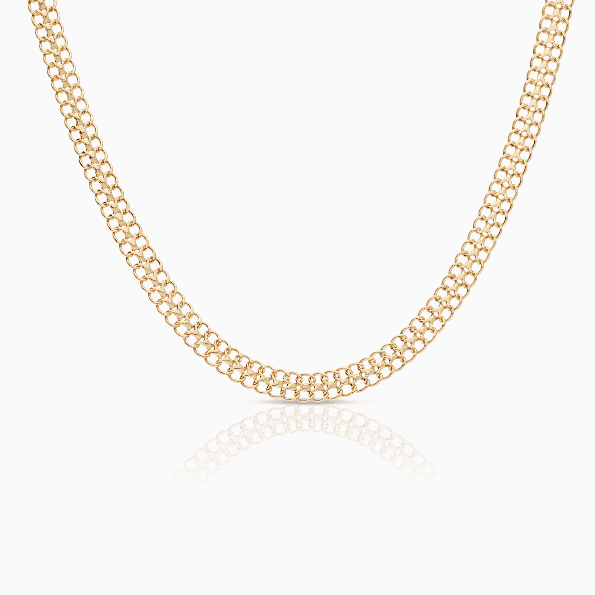 Halsband fiskben 23,12g 18K guld