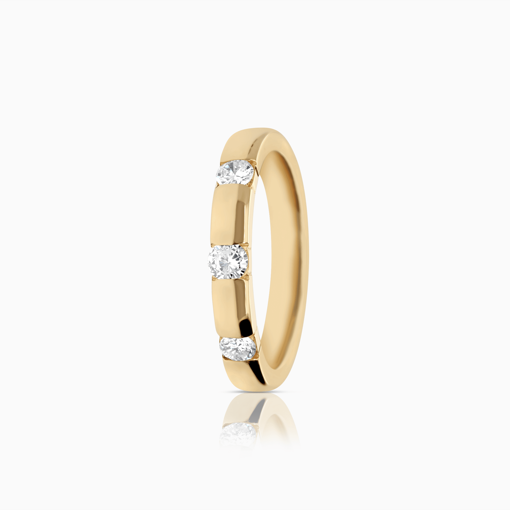 Diamond ring 0.27ct 18K gold