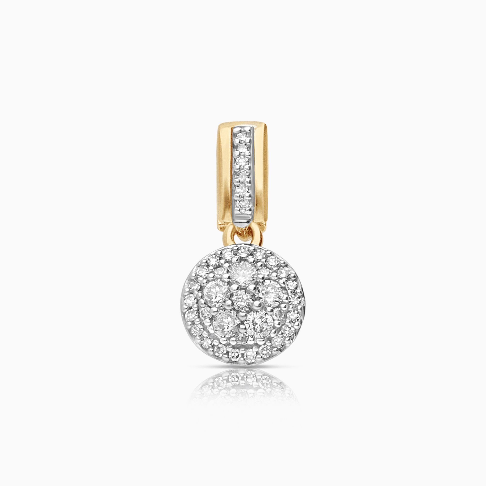 Pendant 0.18ct 18K gold