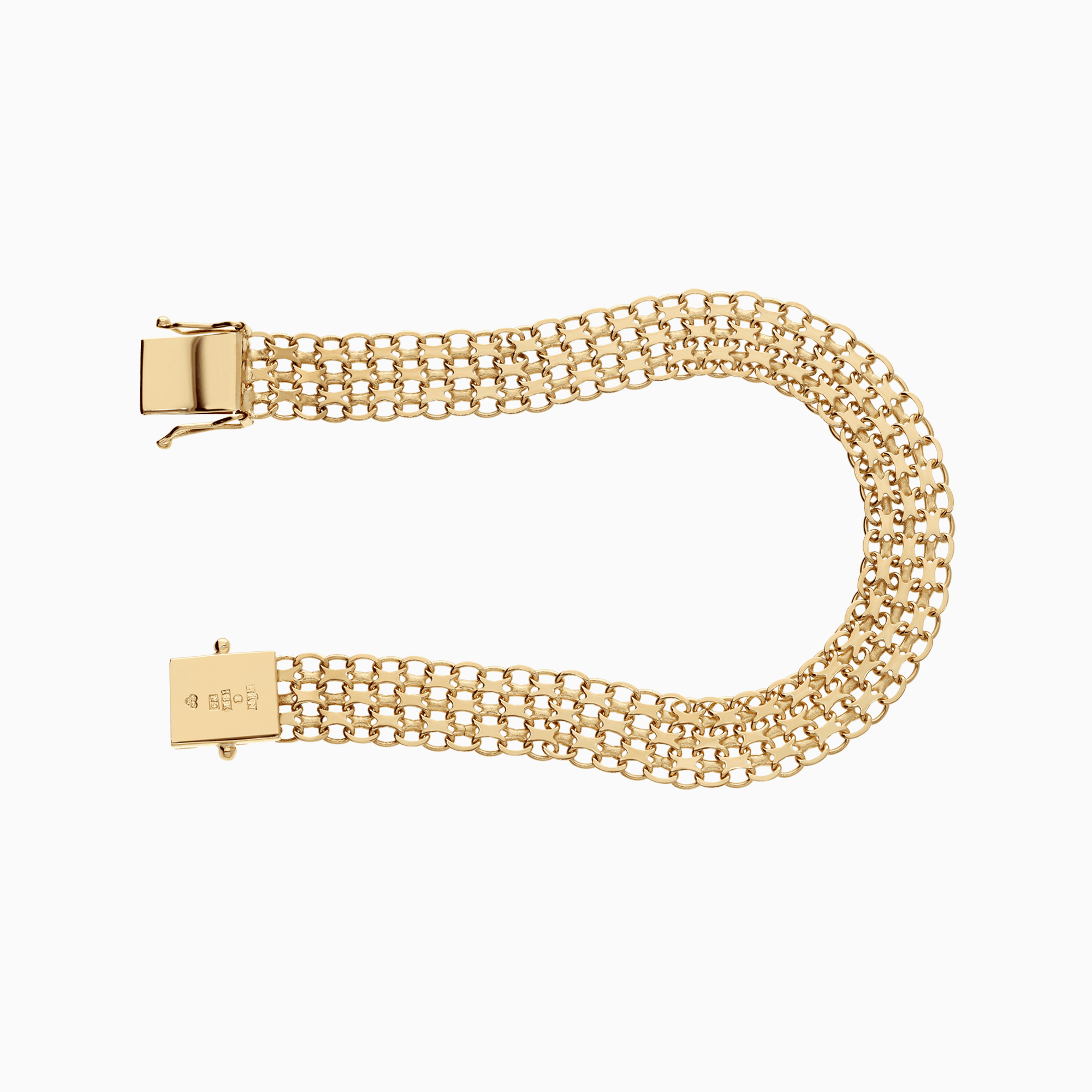 X-link bracelet 13.02g 18K gold