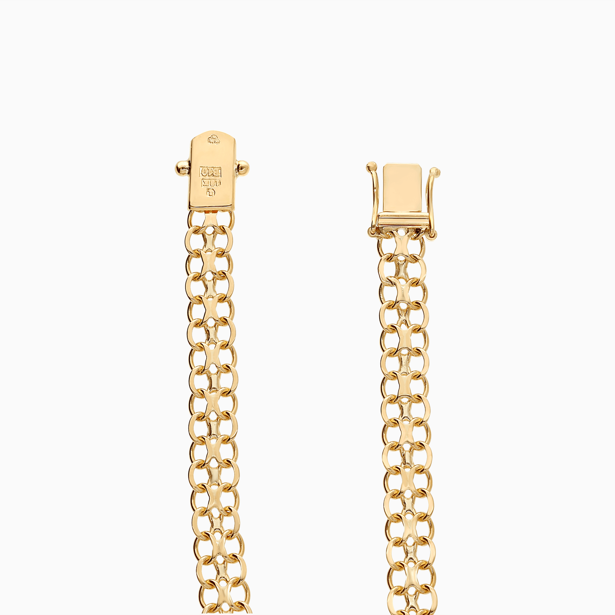 X-länk armband 8,12g 18K guld