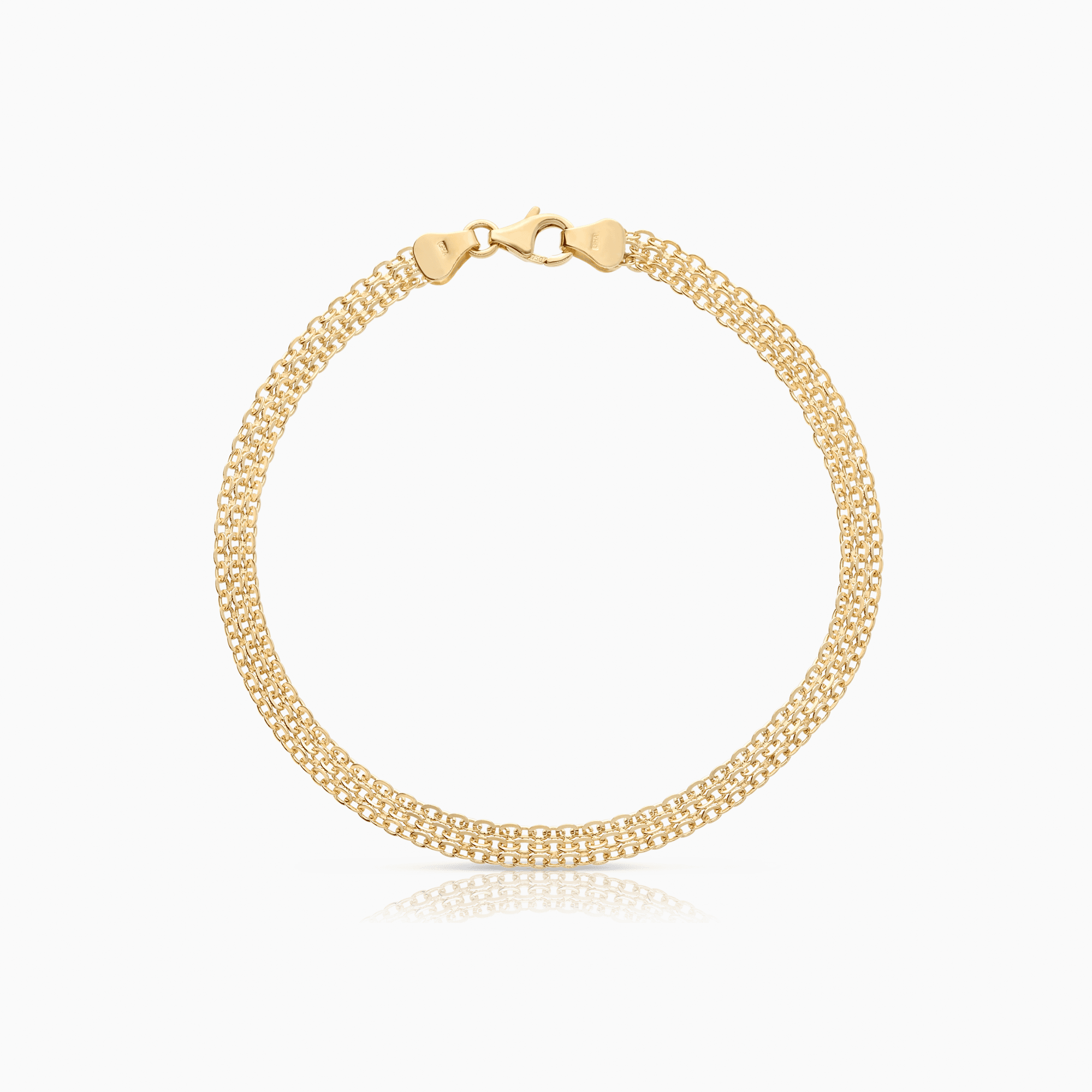 Gold bracelet 3.90g 18K gold