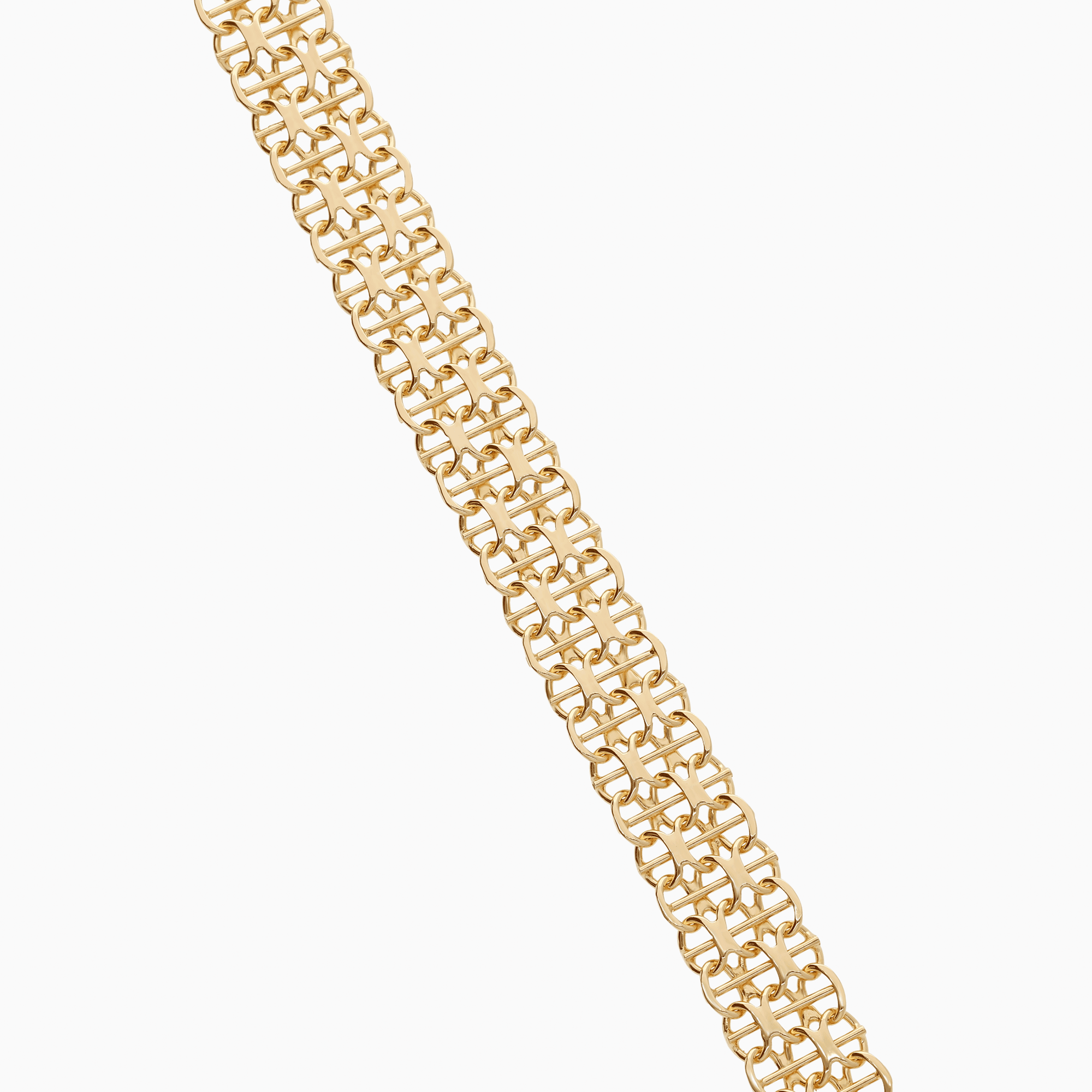 X-länk armband 14,85g 18K guld