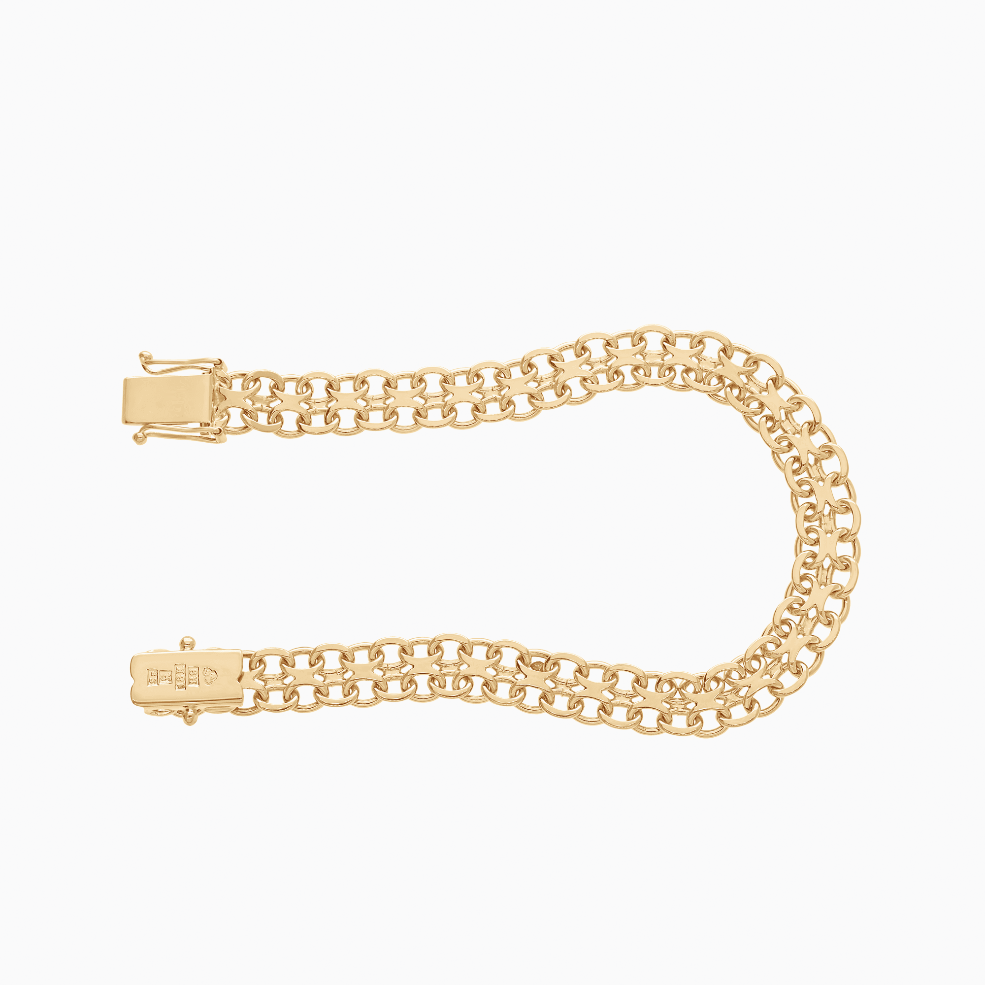 X-Link bracelet 17.15g 18K gold