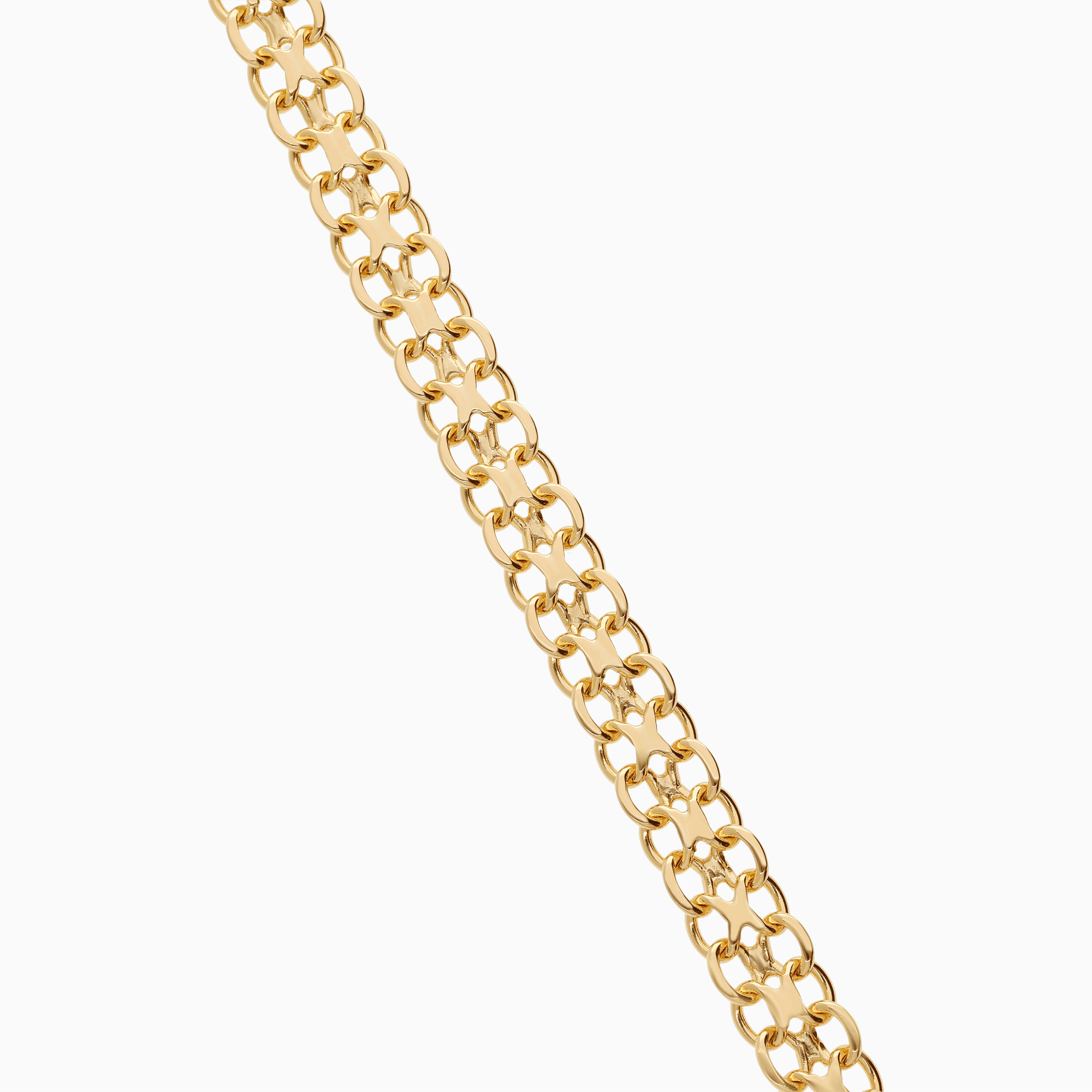 Bracelet x-link 15.05g 18K gold