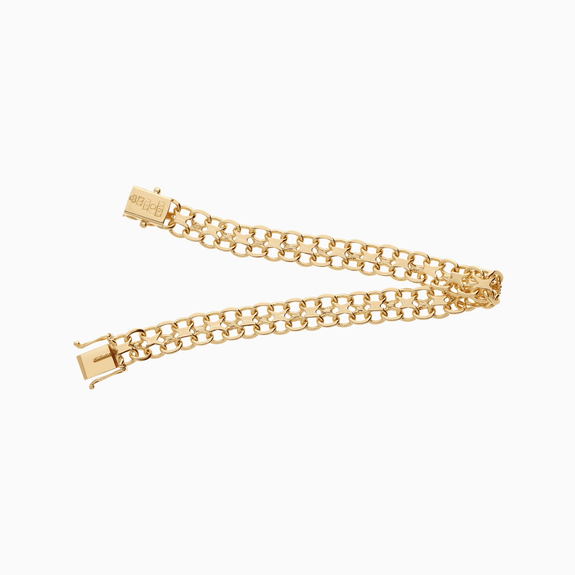 Bracelet x-link 15.05g 18K gold