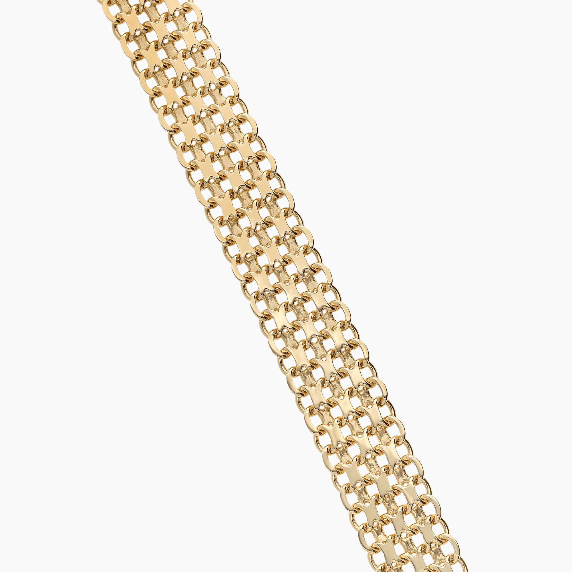 X-link bracelet 24.08g 18K gold
