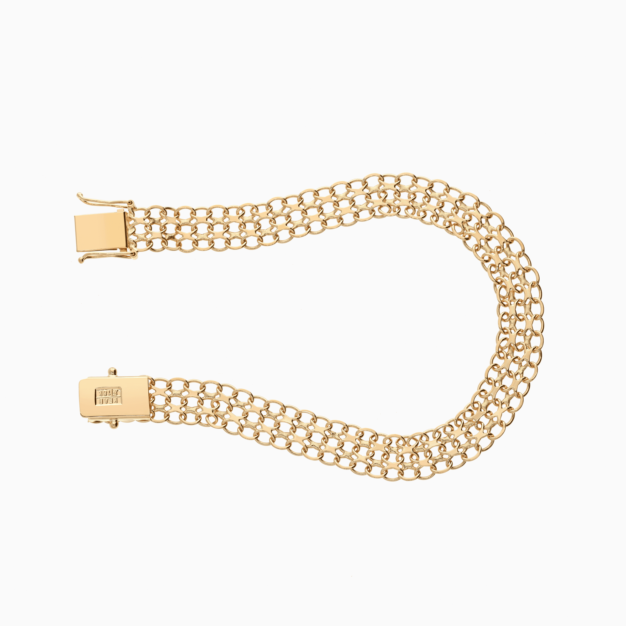 X-länk armband 12,15g 18K guld