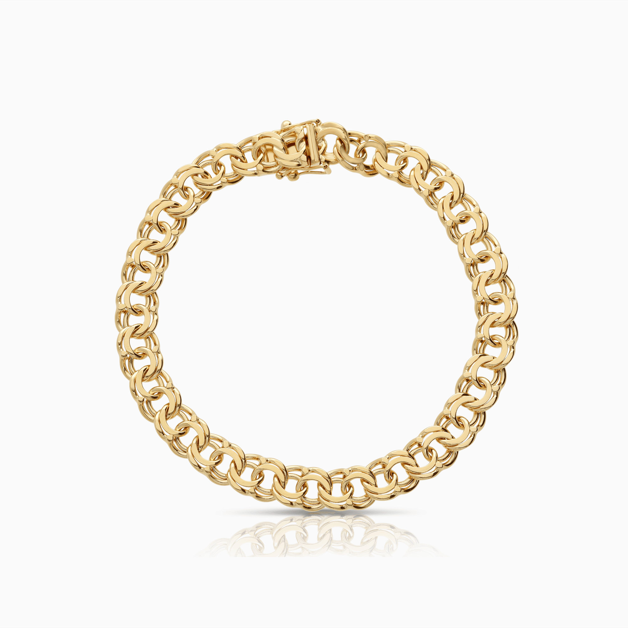 Bismarck bracelet 18.40g 18K gold