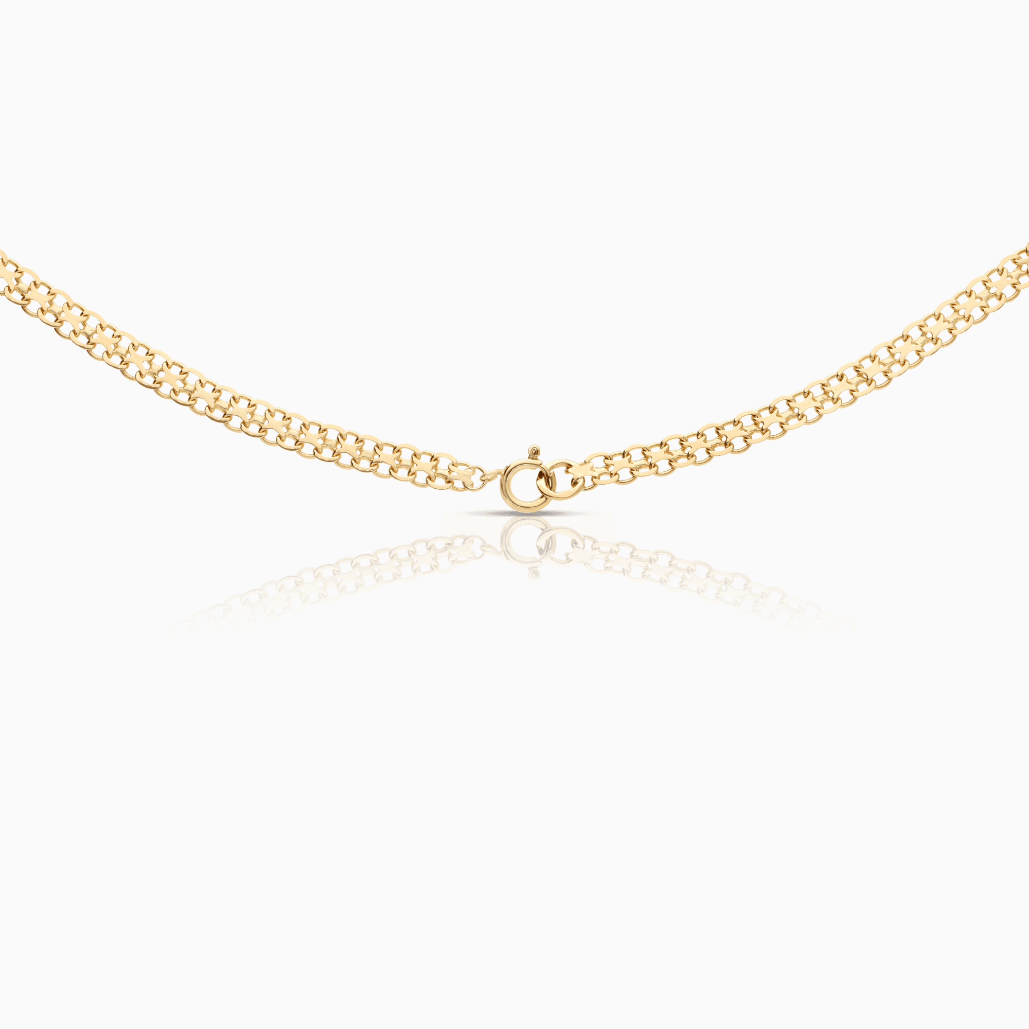 X-Link Necklace 12.18g 18K Gold