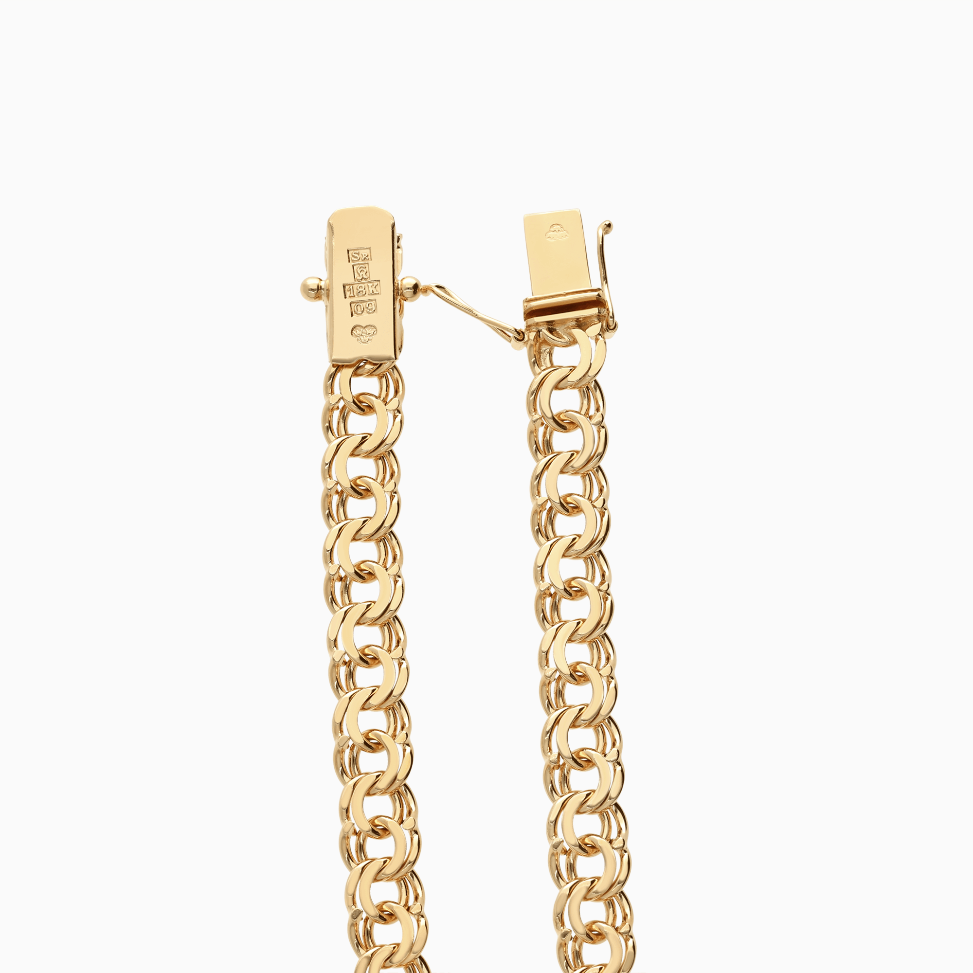 Bismarck bracelet 15.45g 18K gold