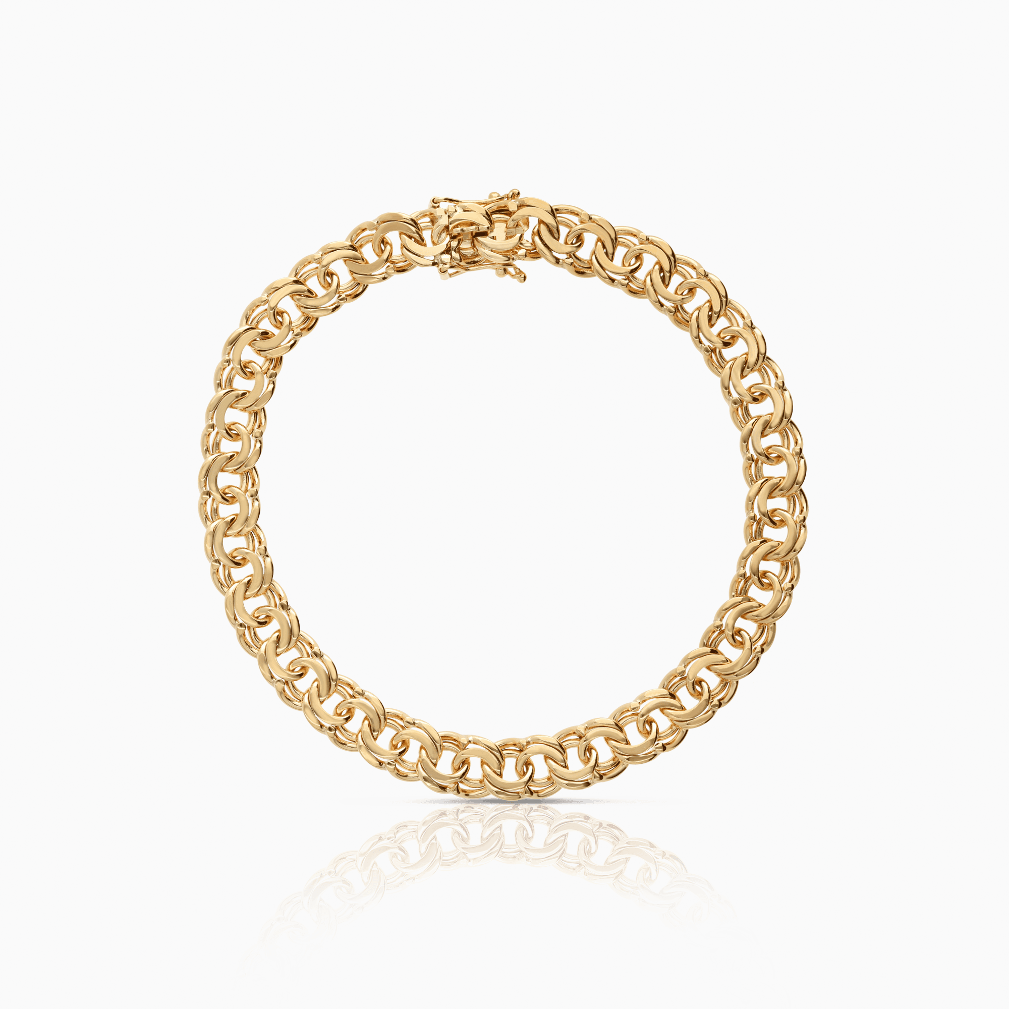 Bismarck bracelet 23.78g 18K gold