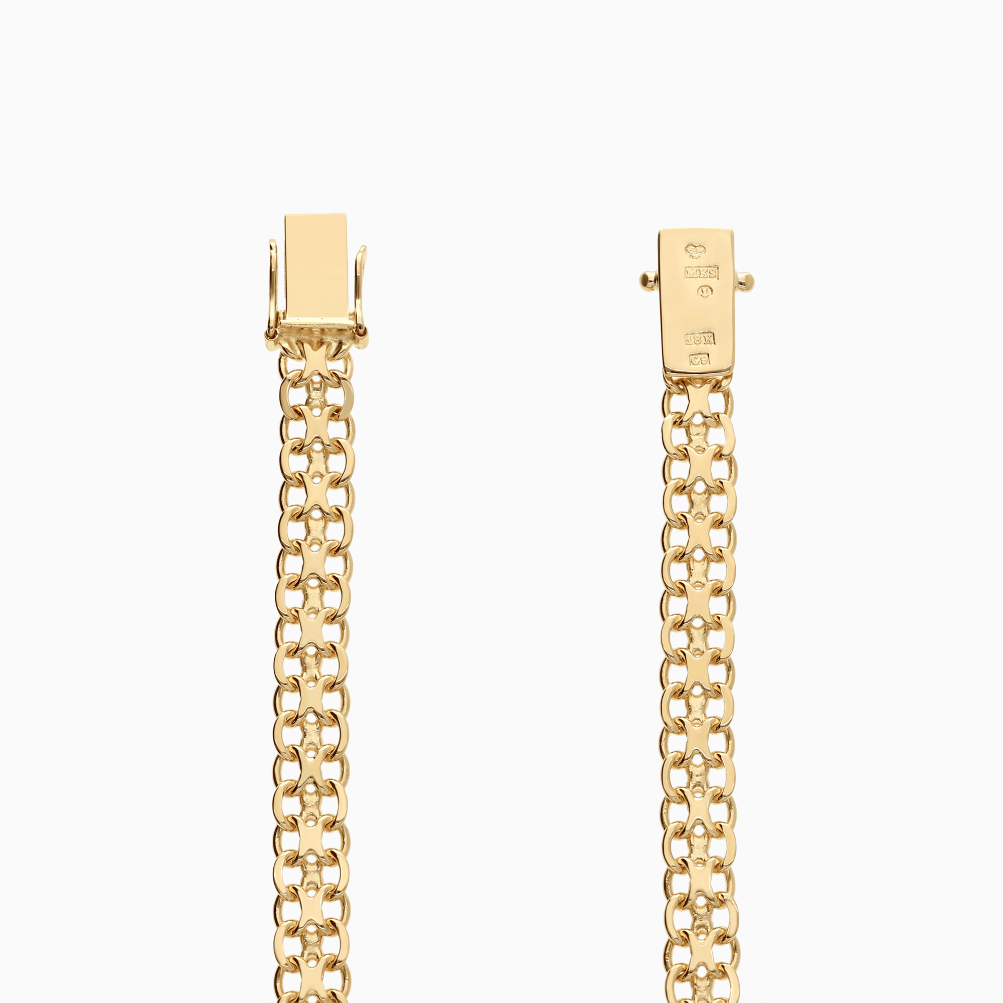 X-link bracelet 10.45g 18K gold