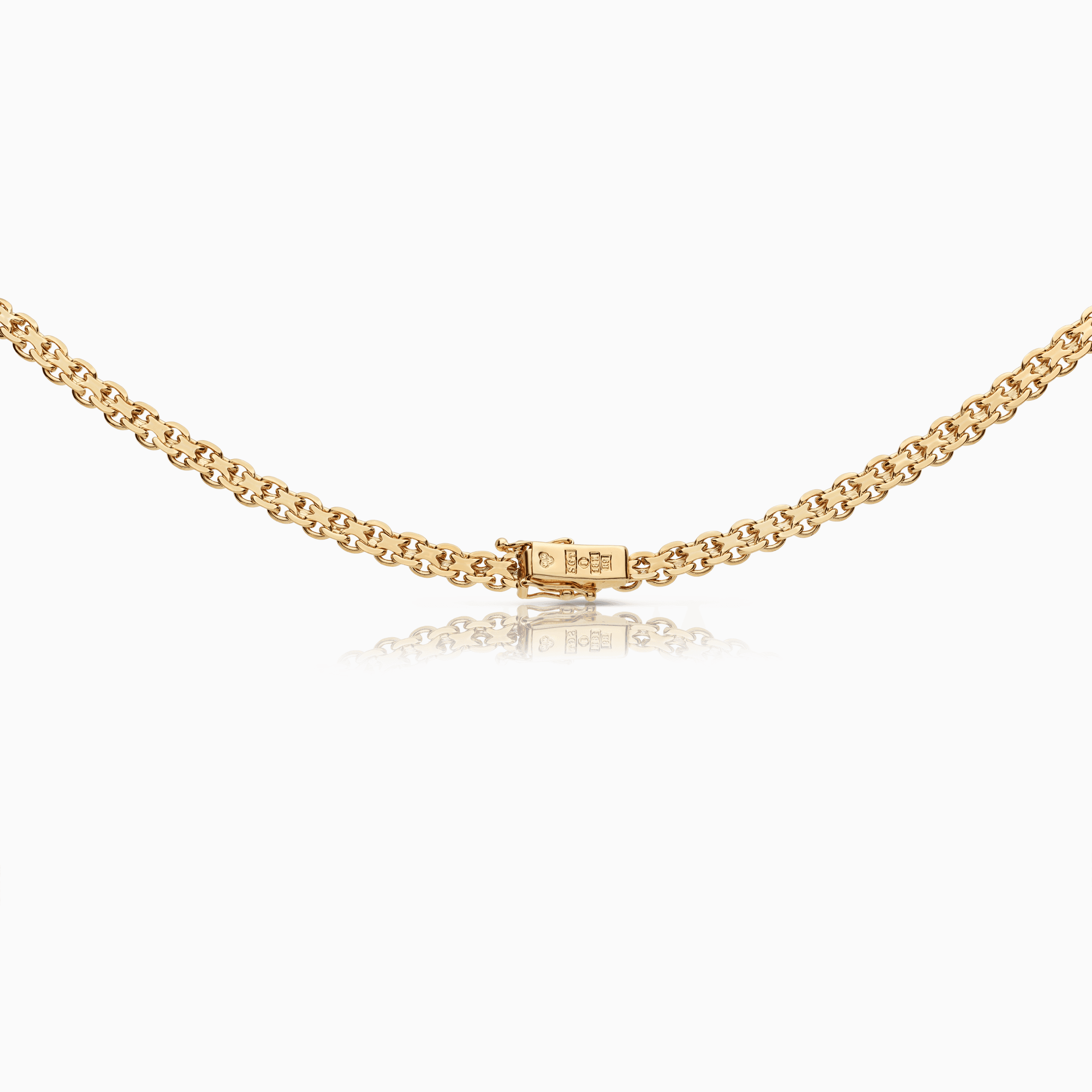 X-länk halsband 21,42g 18K guld
