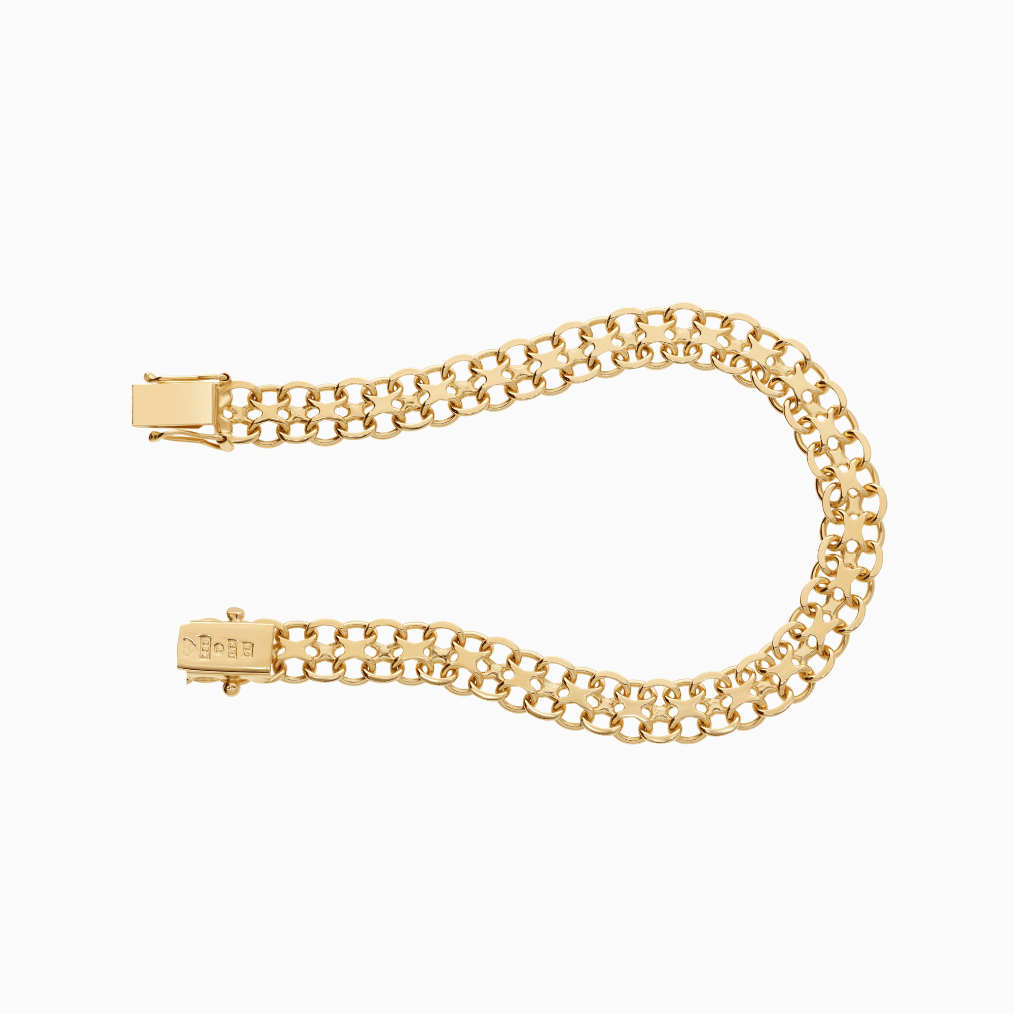 X-link bracelet 15.18g 18K gold