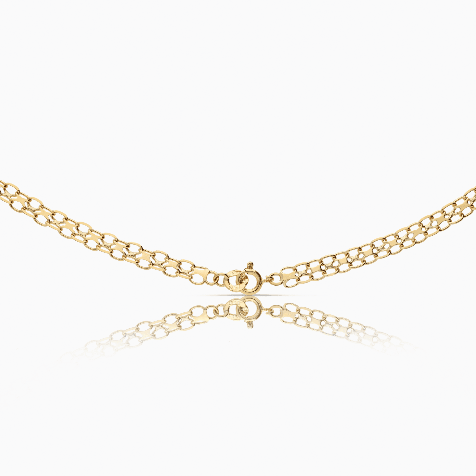 X-link necklace 11.78g 18K gold
