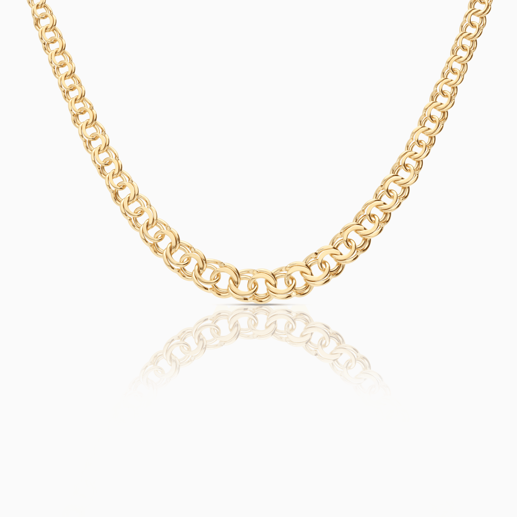 Bismarck Necklace 25.43g 18K Gold