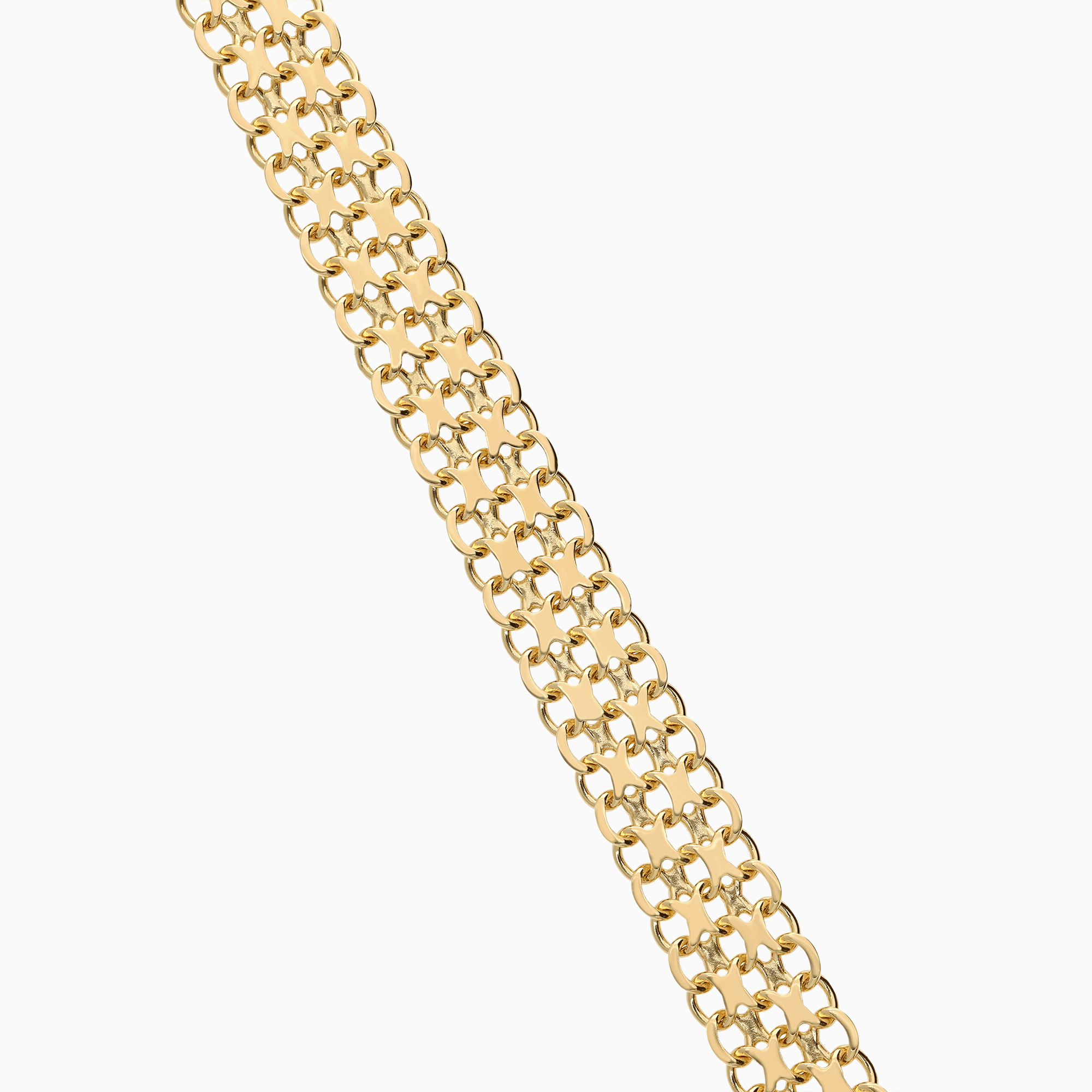 X-länk armband 13,87g 18K guld