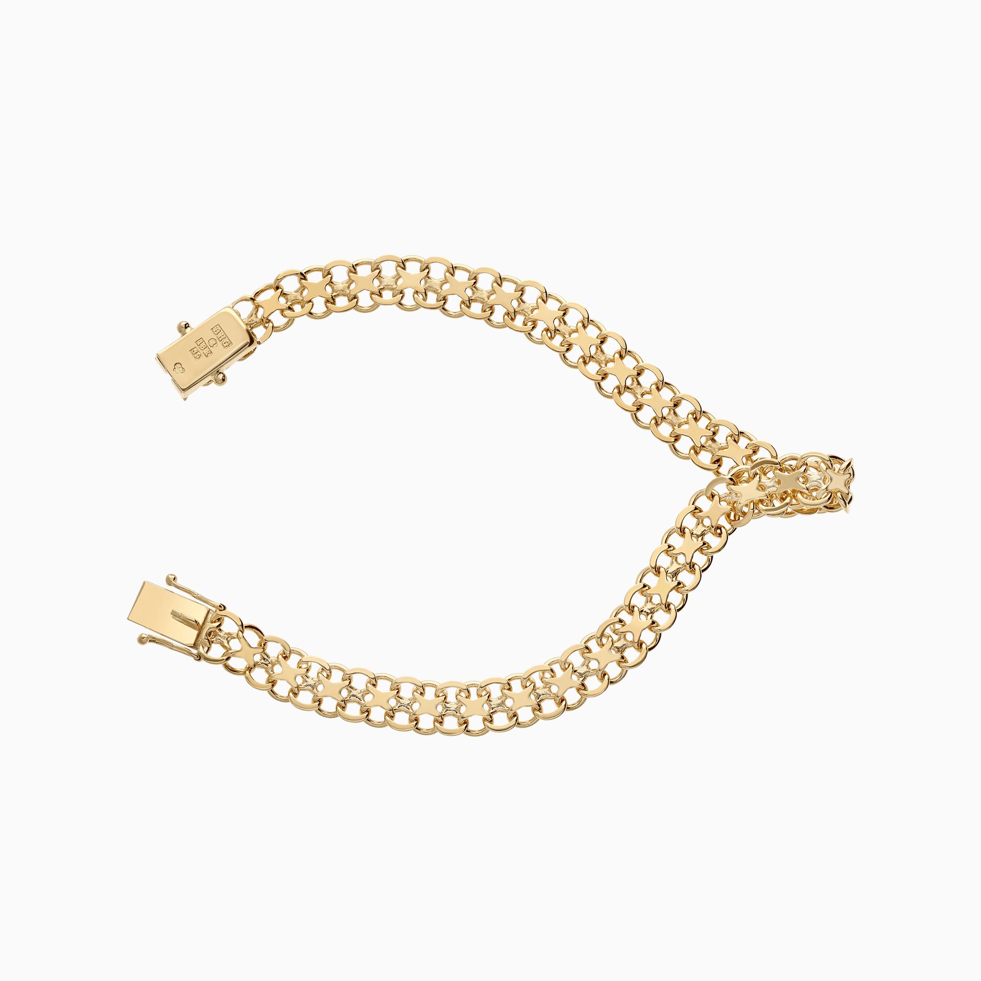 X-link bracelet 10.92g 18K gold