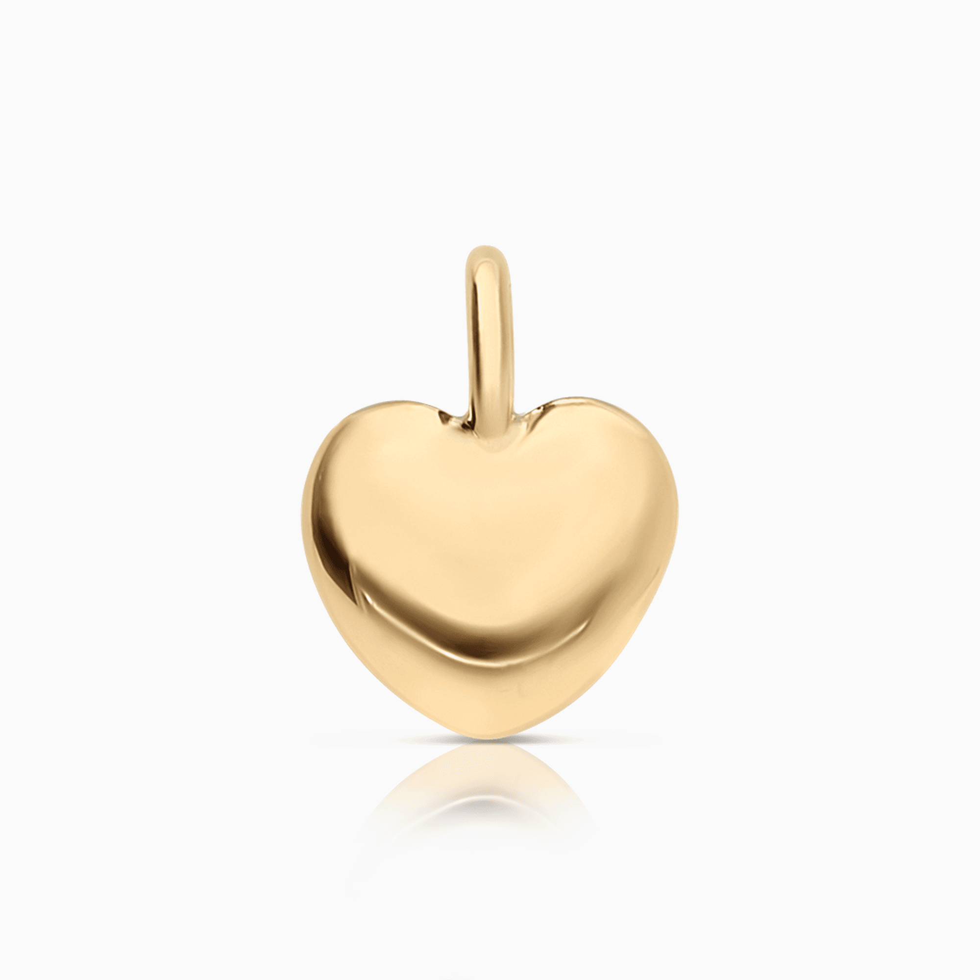 Heart pendant 2.56g 18K gold