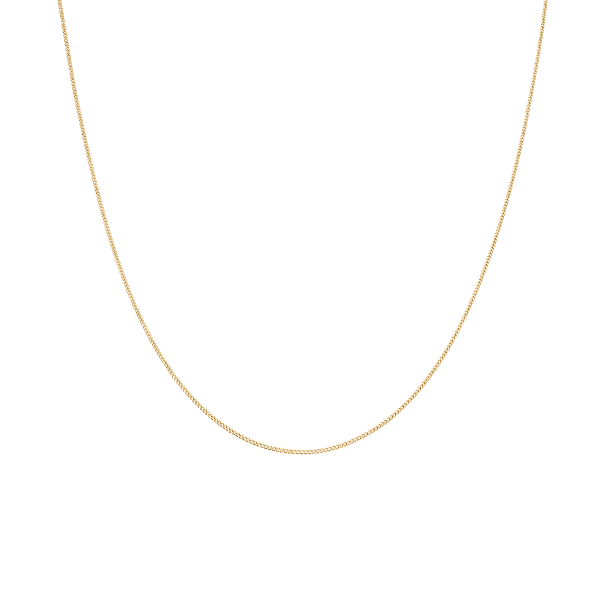 Curb chain 42.5cm 18K gold