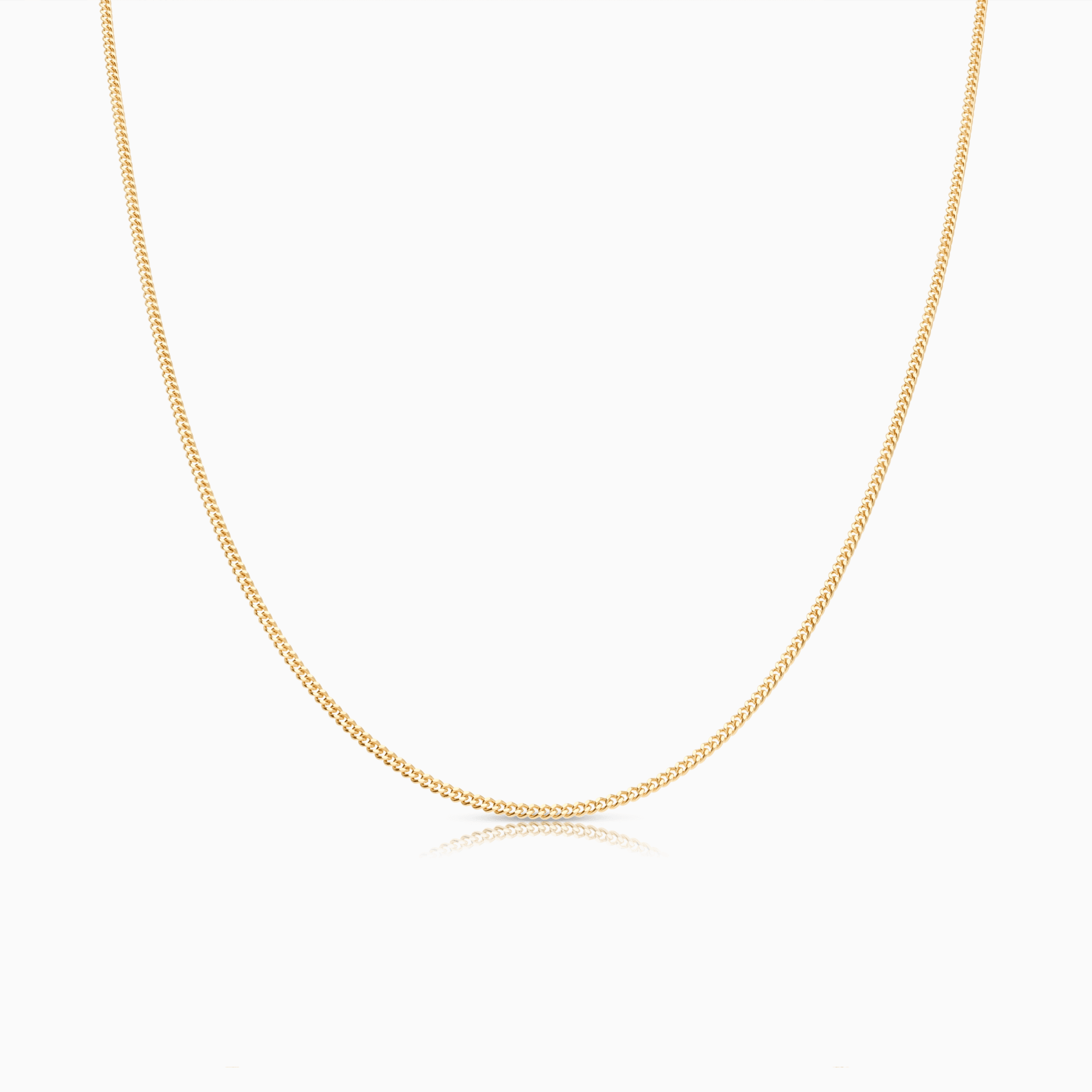Curb chain 42.5cm 18K gold