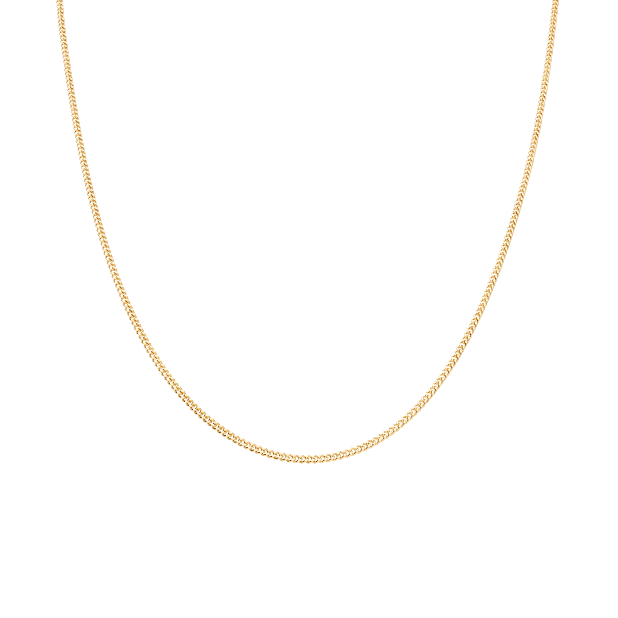 Curb chain 42.5cm 18K gold