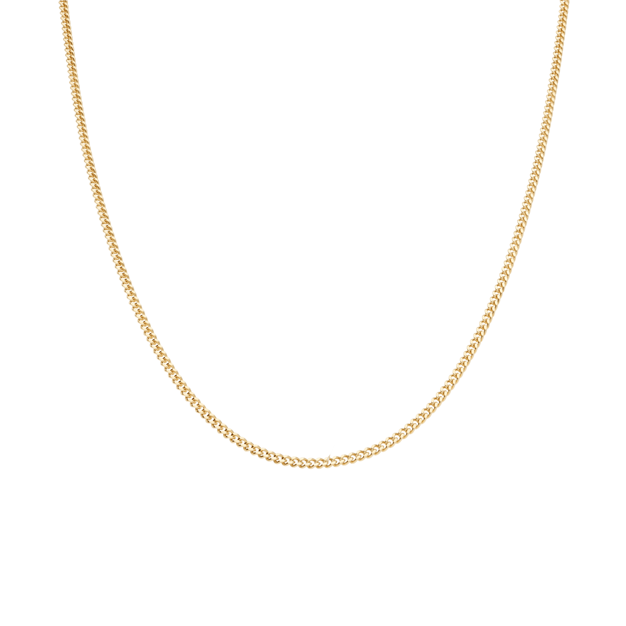 Curb chain 46.5cm 18K gold