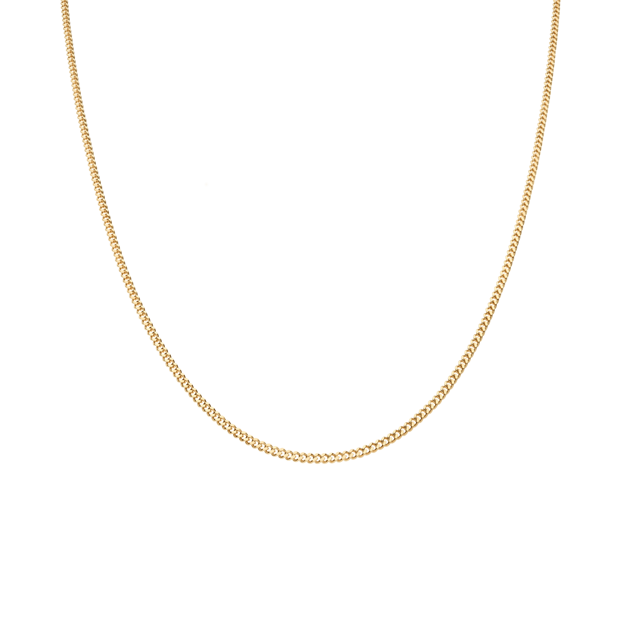Pansarlänk 39cm 18K guld